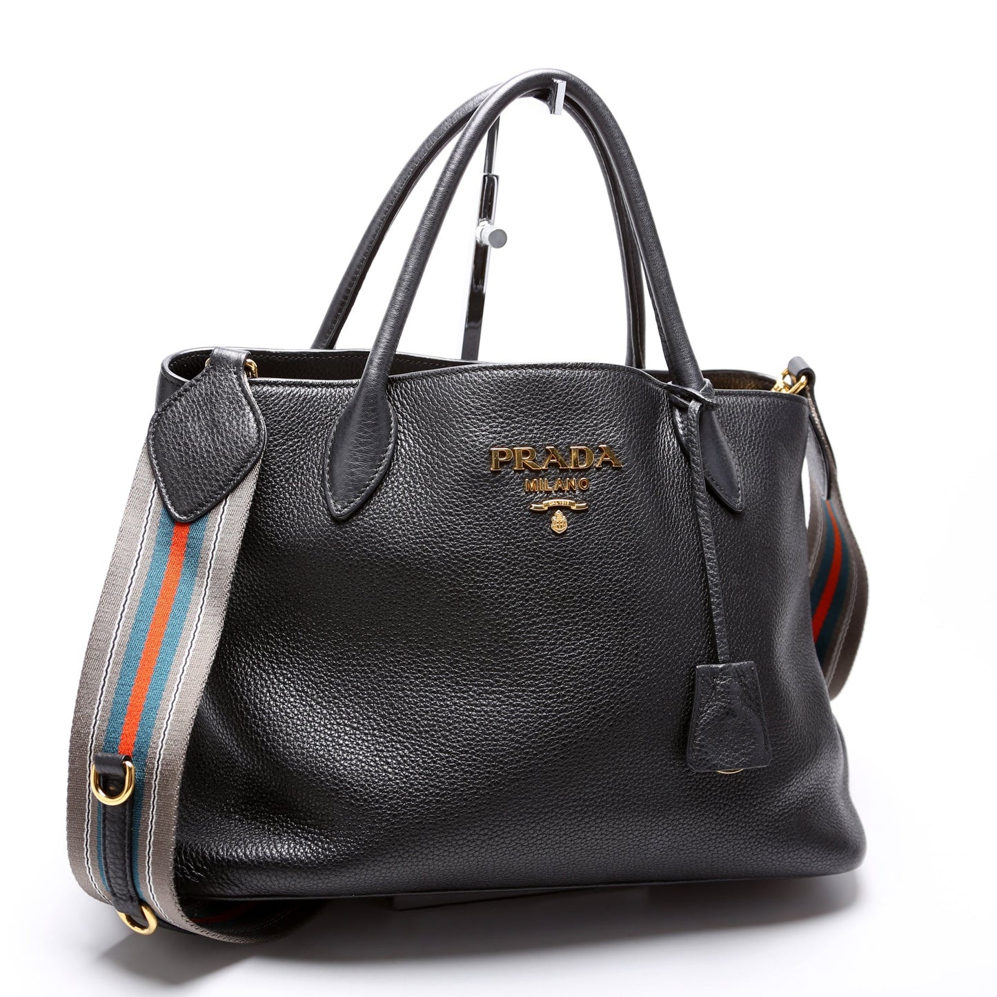 Prada Vitello Daino Shopper Bag Travel Bag
