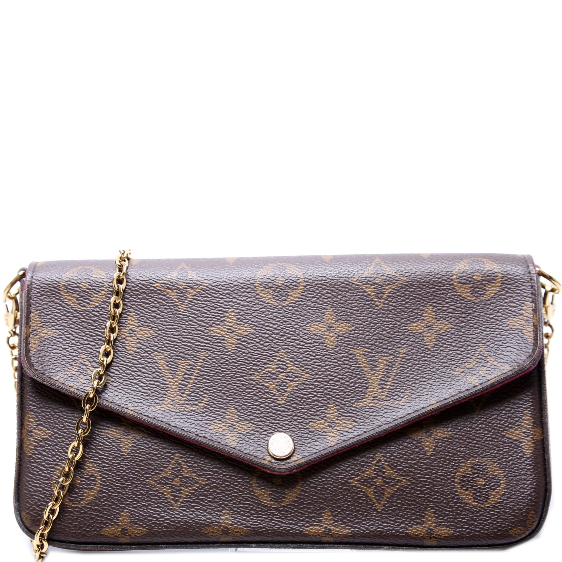 Louis Vuitton Pochette Felicie Monogram Clutch Bag Monogram 29