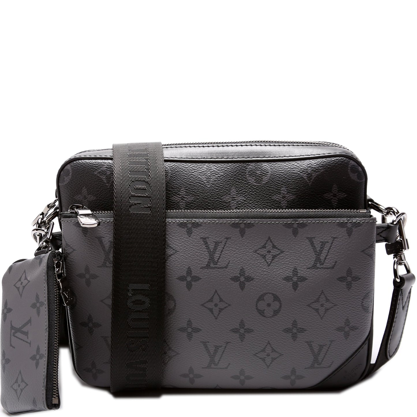 Louis Vuitton Trio Messenger Reverse Eclipse Monogram Crossbody Bag