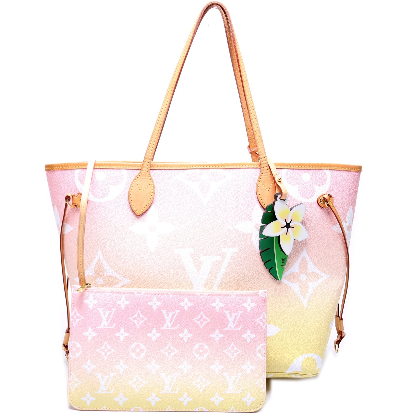 Louis Vuitton Neverfull MM 'By Pool' MM Pochette Tote Bag