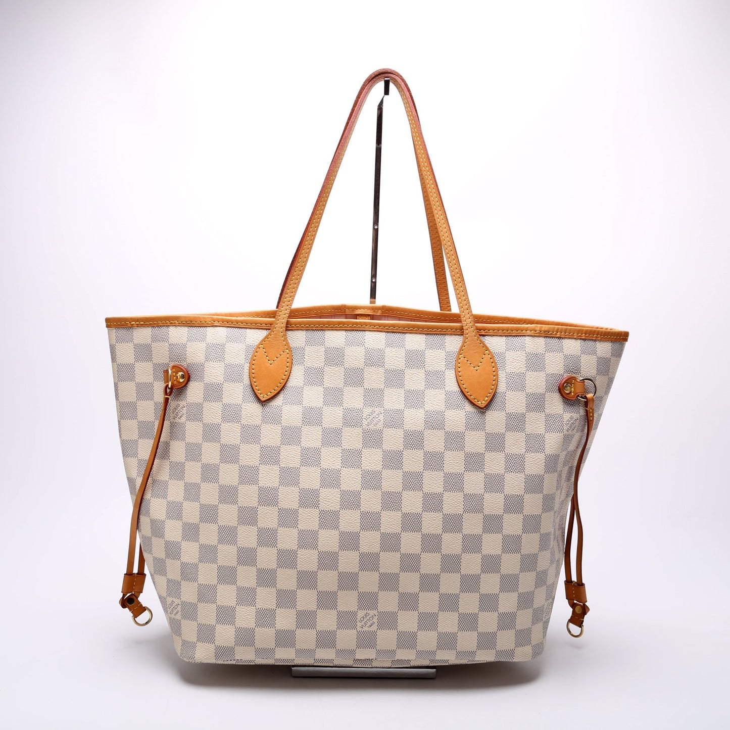 Louis Vuitton Neverfull W MM Azur Damier Wallet Case Azur 1