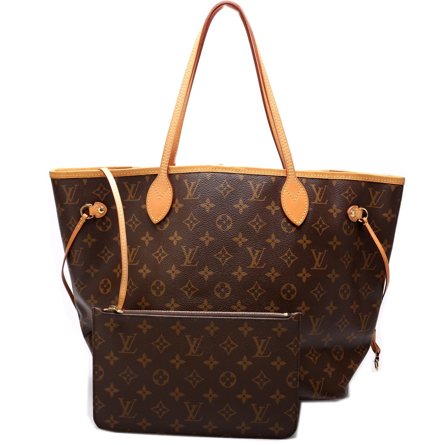 Louis Vuitton Neverfull W MM Monogram Wallet Case Monogram 25