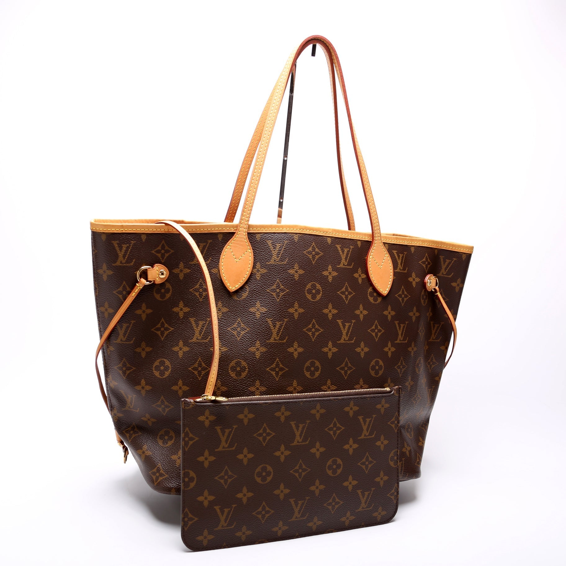 Louis Vuitton Neverfull W MM Monogram Wallet Case Monogram 25