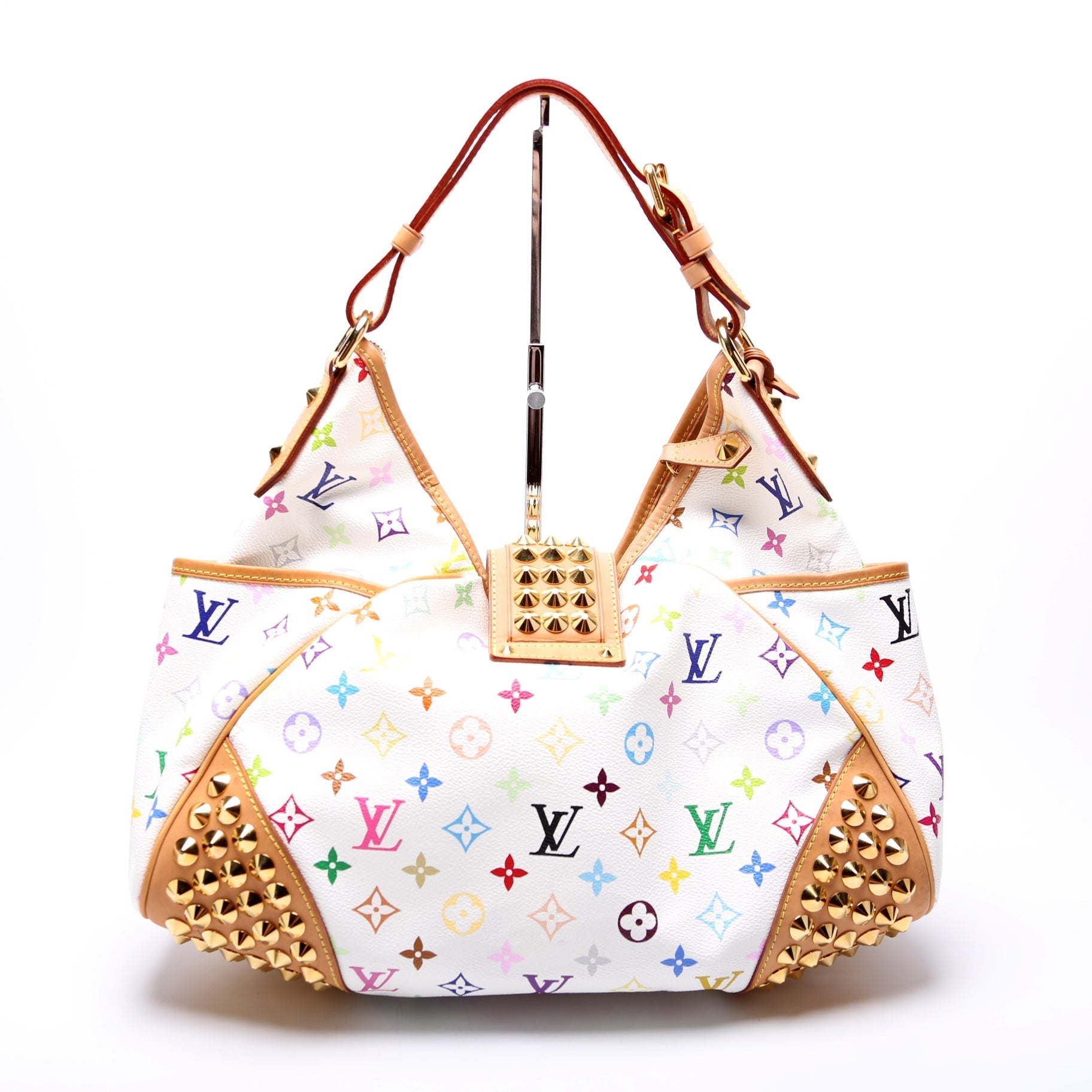 Louis Vuitton Chrissie MM Monogram Multicolor Handbag