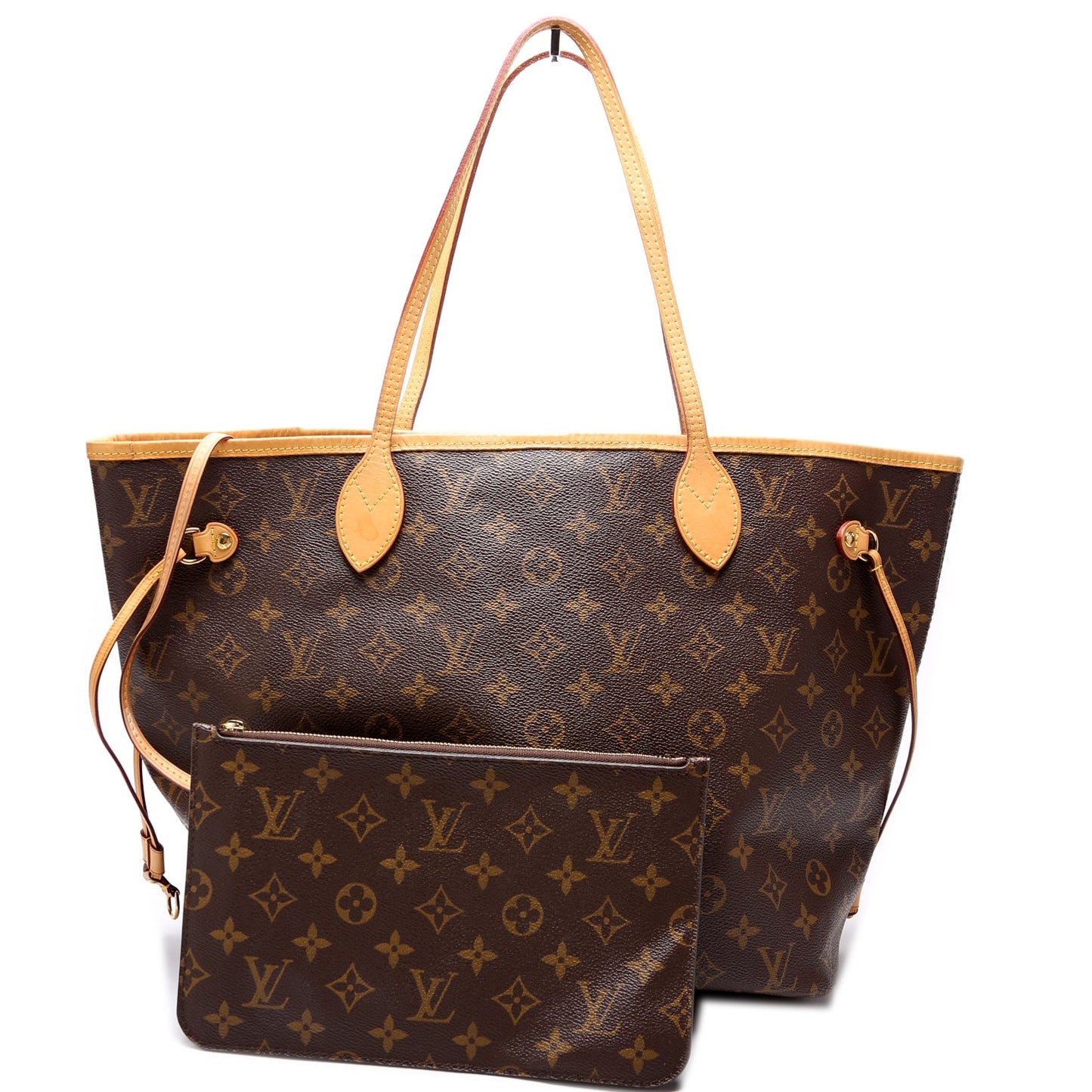 Louis Vuitton Neverfull W MM Monogram Wallet Case Monogram 26