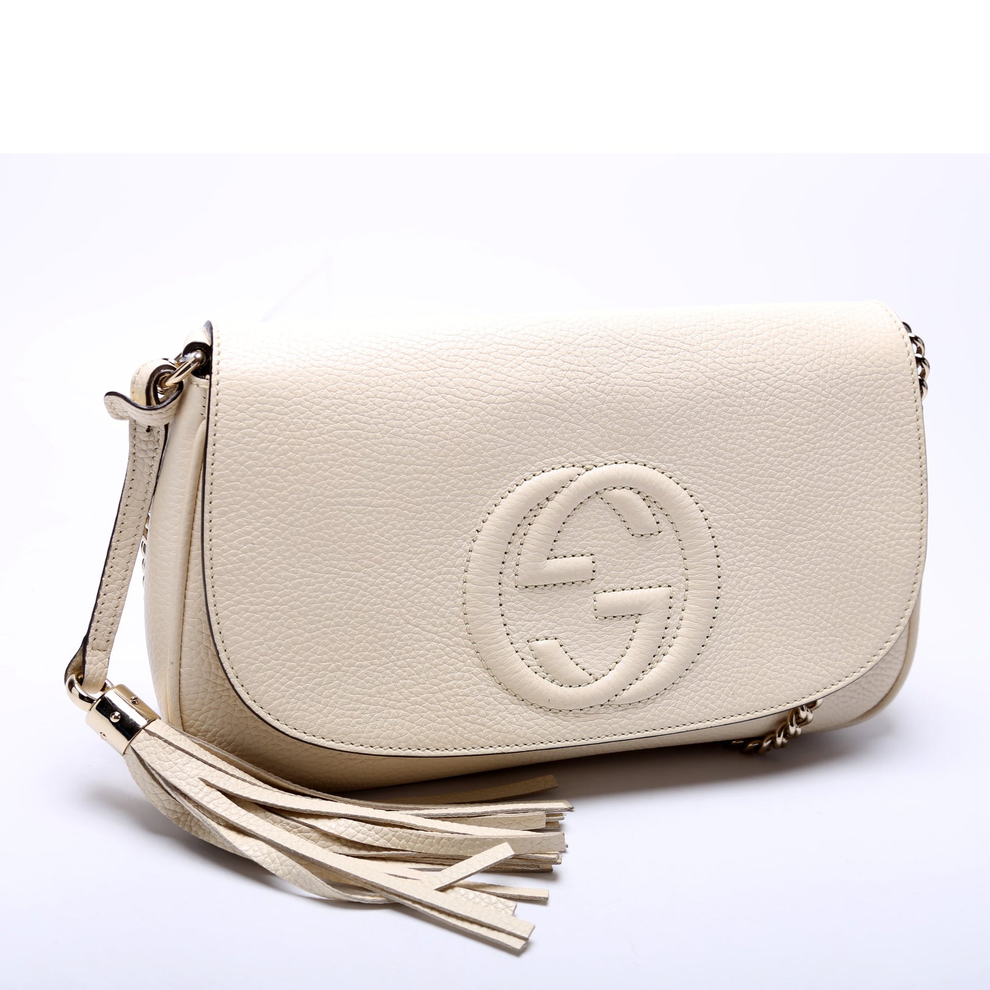 Gucci TRADE Soho Tassel Chain Flap Travel Bag