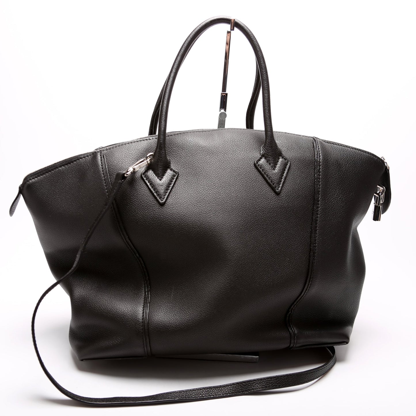 Louis Vuitton Soft Lockit Veau Cachermire Leather Handbag