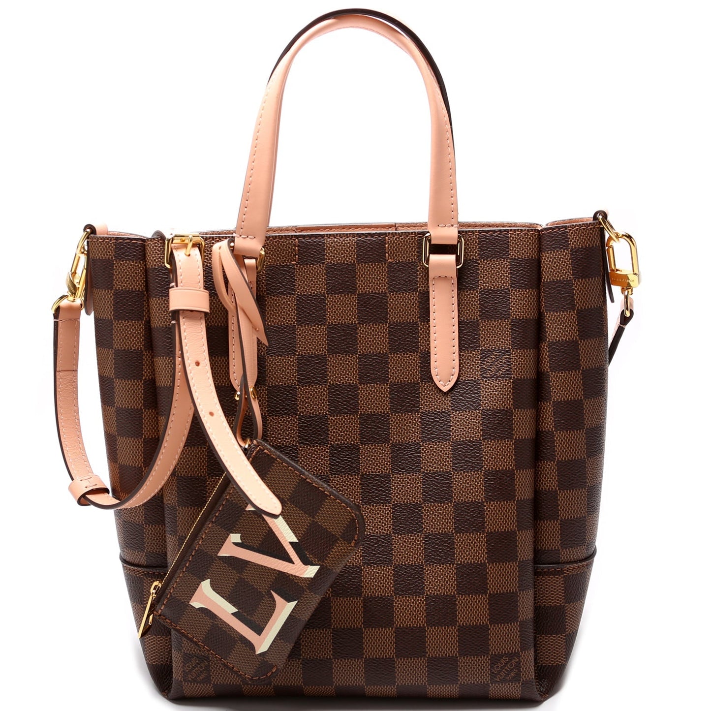 Louis Vuitton Belmont PM Ebene Damier Handbag