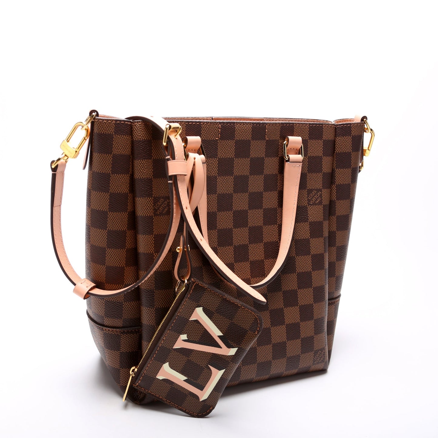 Louis Vuitton Belmont PM Ebene Damier Handbag