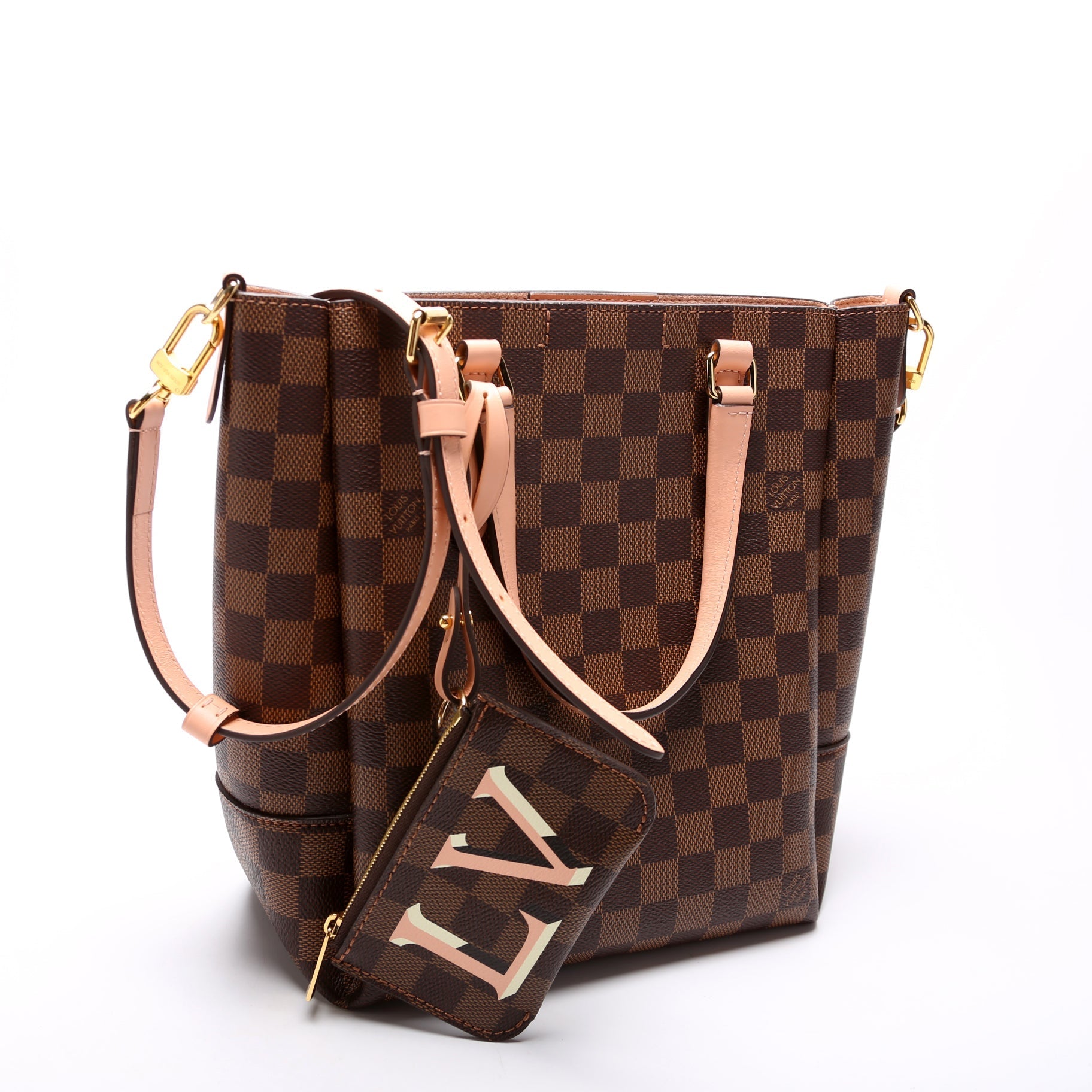 Louis Vuitton Belmont PM Ebene Damier Handbag
