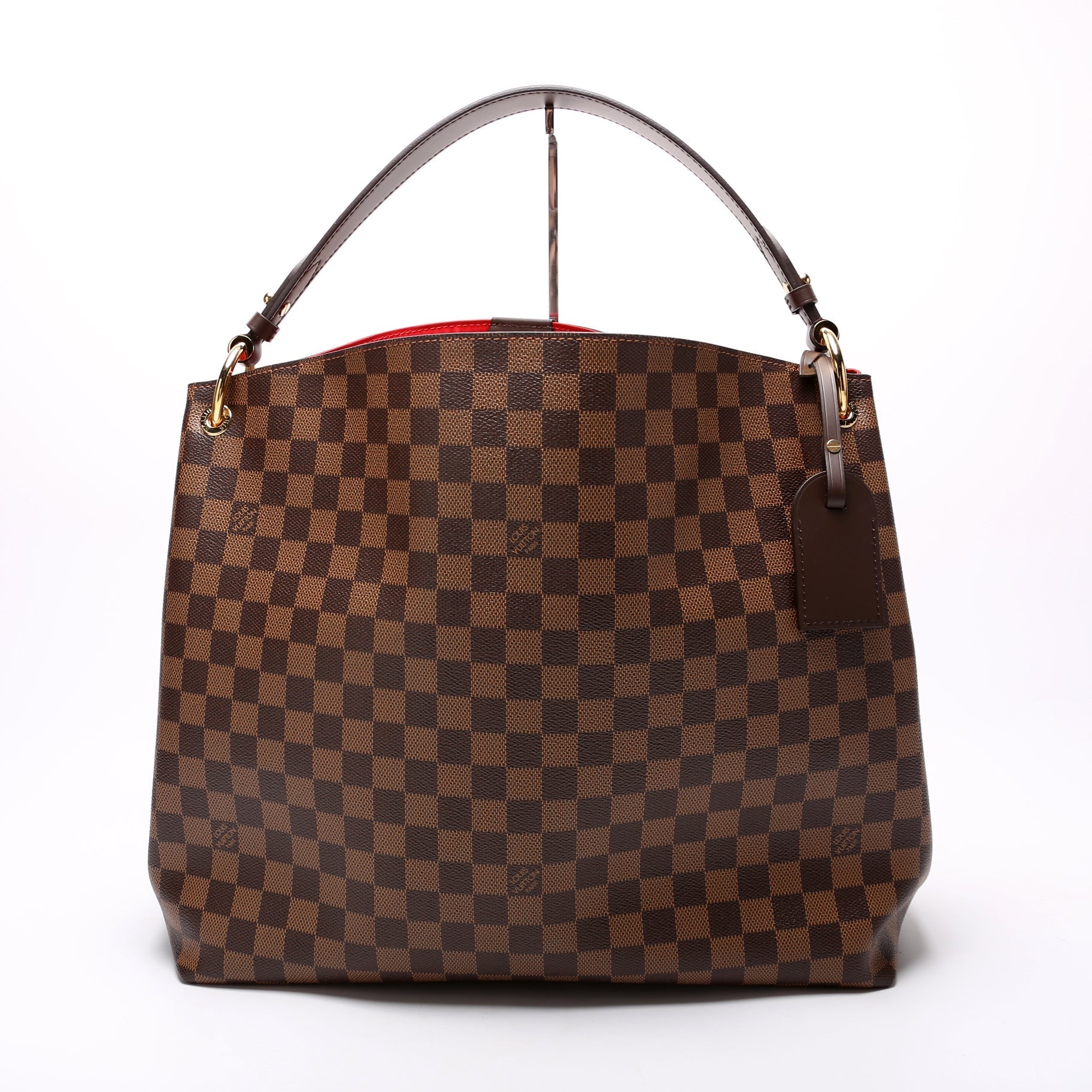 Louis Vuitton Gracefull MM Ebene Damier Handbag