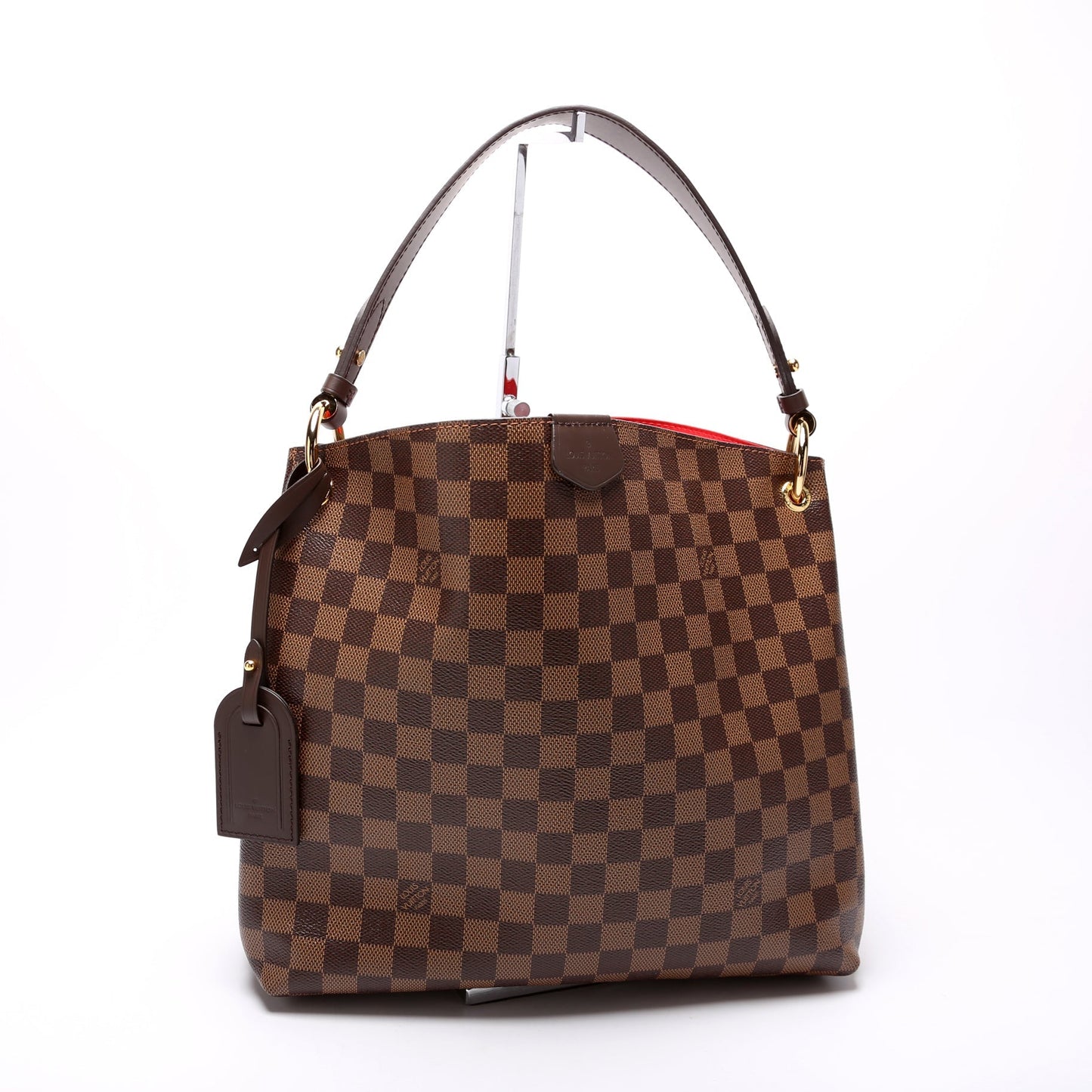 Louis Vuitton Graceful PM Ebene Damier Handbag Ebene 9