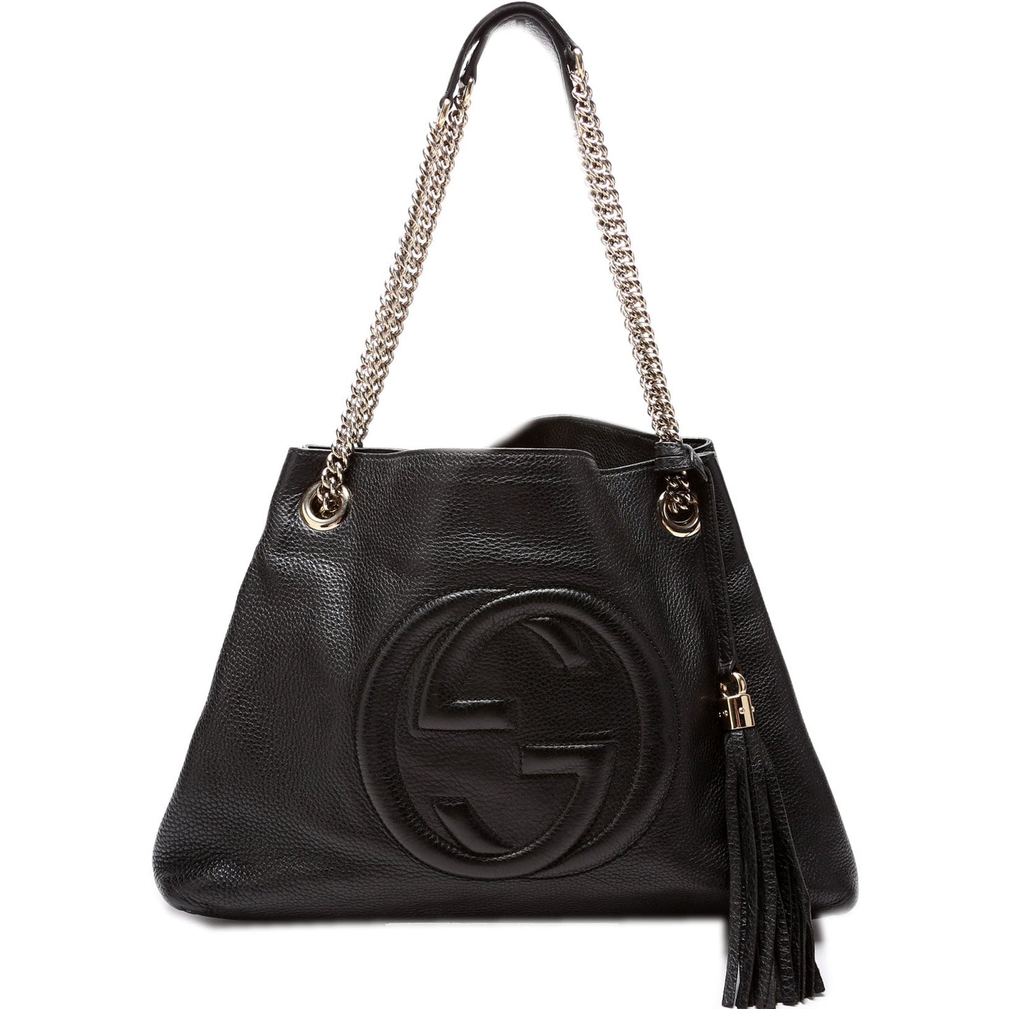 Gucci Soho Leather Medium Shoulder Bag Medium 10