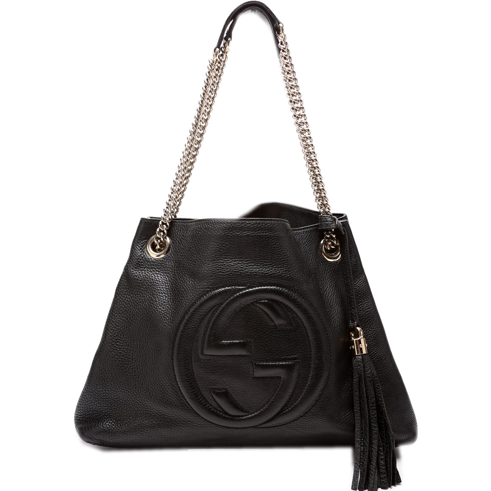 Gucci Soho Leather Medium Shoulder Bag Medium 10