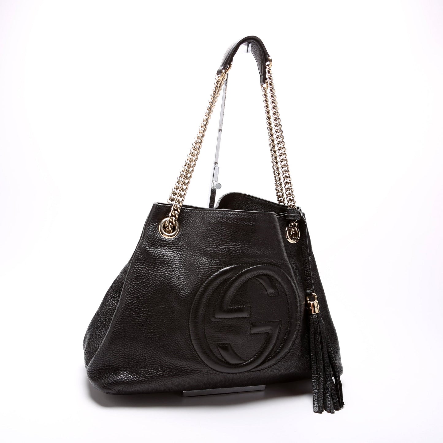 Gucci Soho Leather Medium Shoulder Bag Medium 10