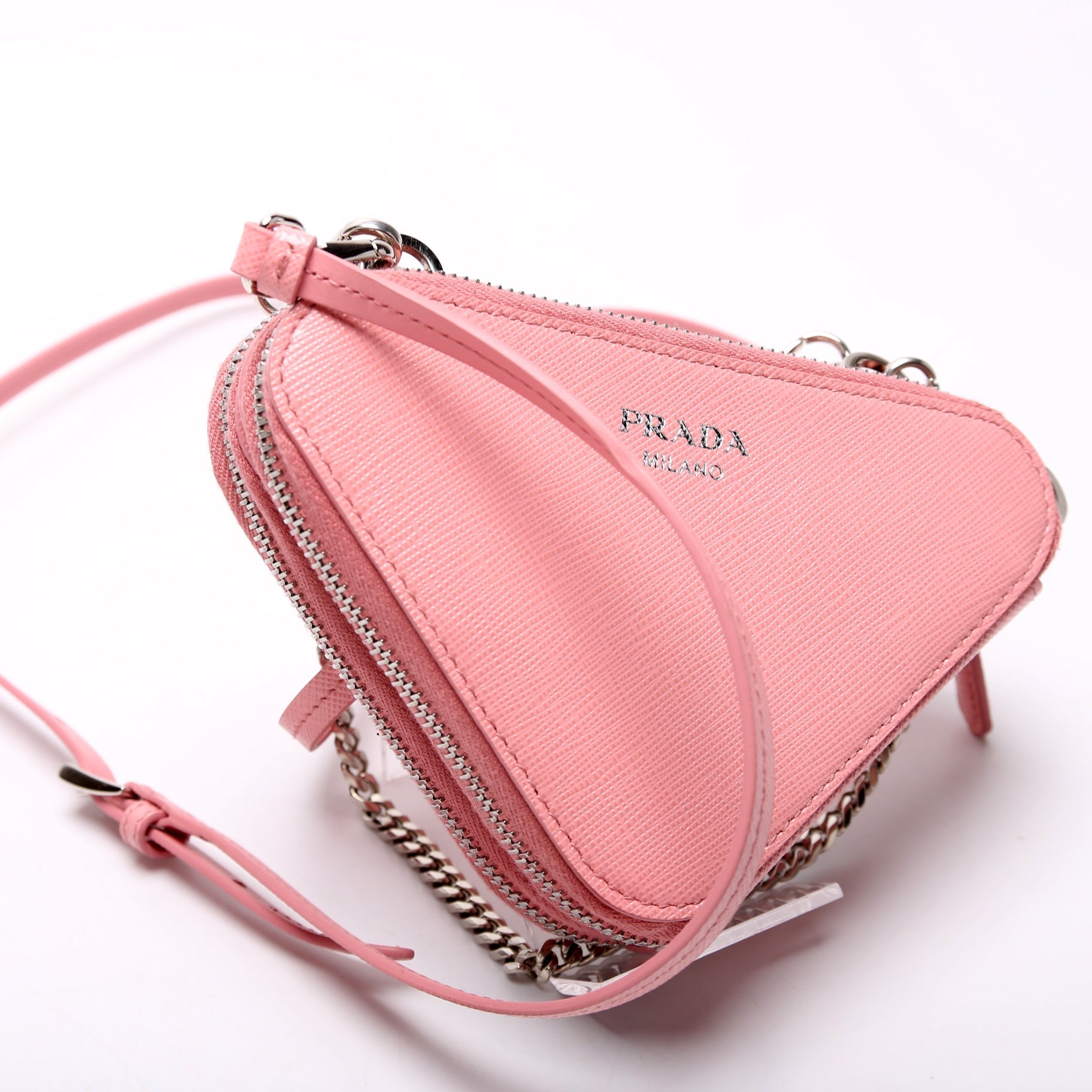 Prada Saffiano Pouch Bag Mini Travel Bag