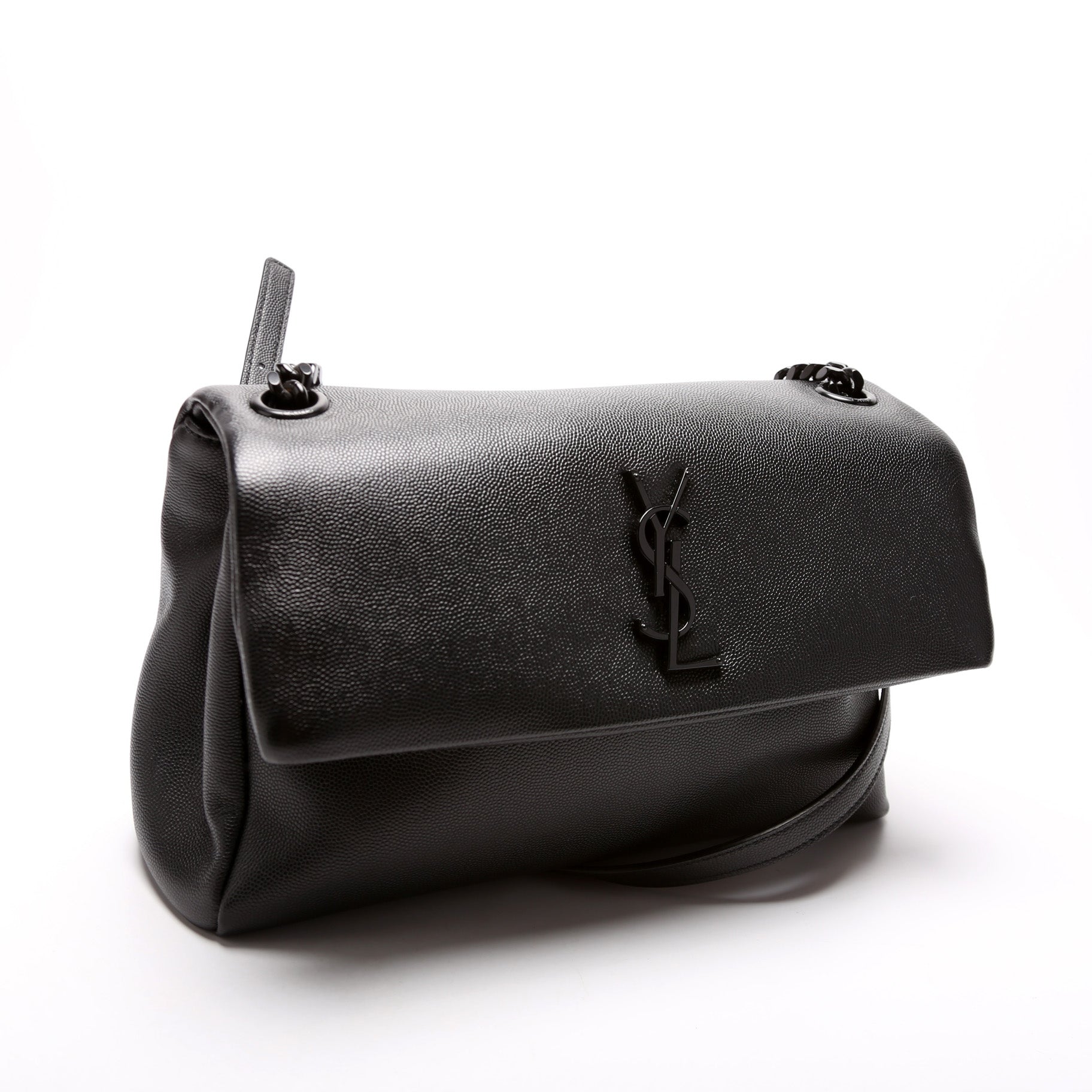 YSL Saint Laurent West Hollywood Grain De Poudre Bag Medium Travel Bag