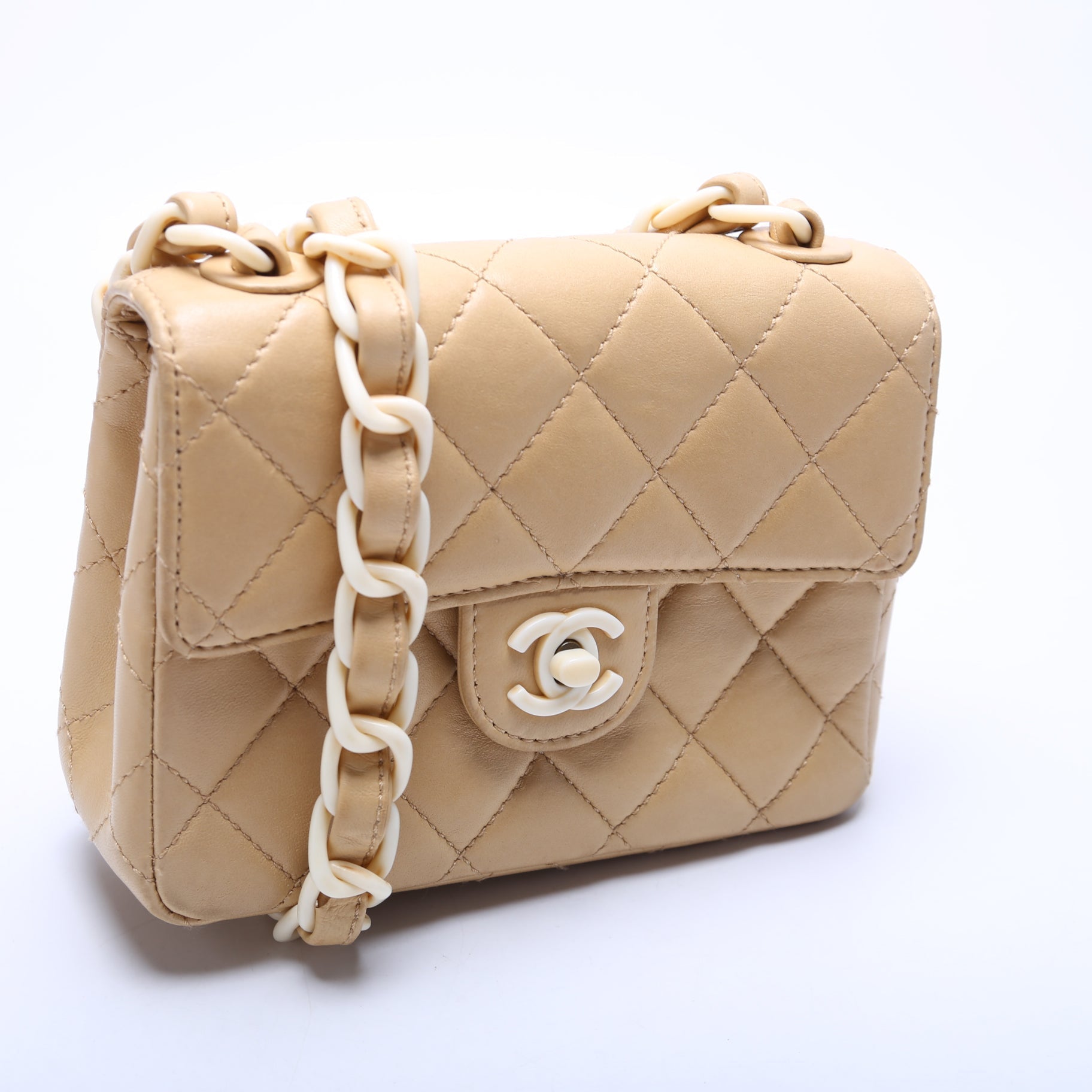 Chanel Flap Square Plastic CC 5M Mini Bag
