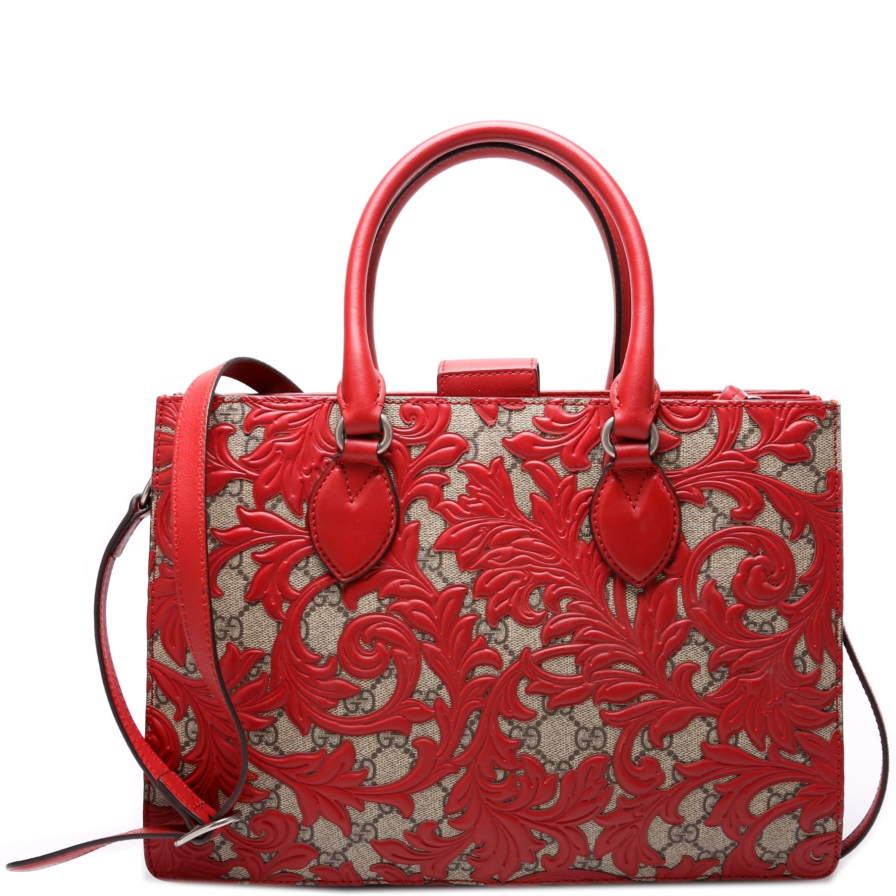 Gucci GG Supreme Arabesque Top Handle Tote Bag Tote 1