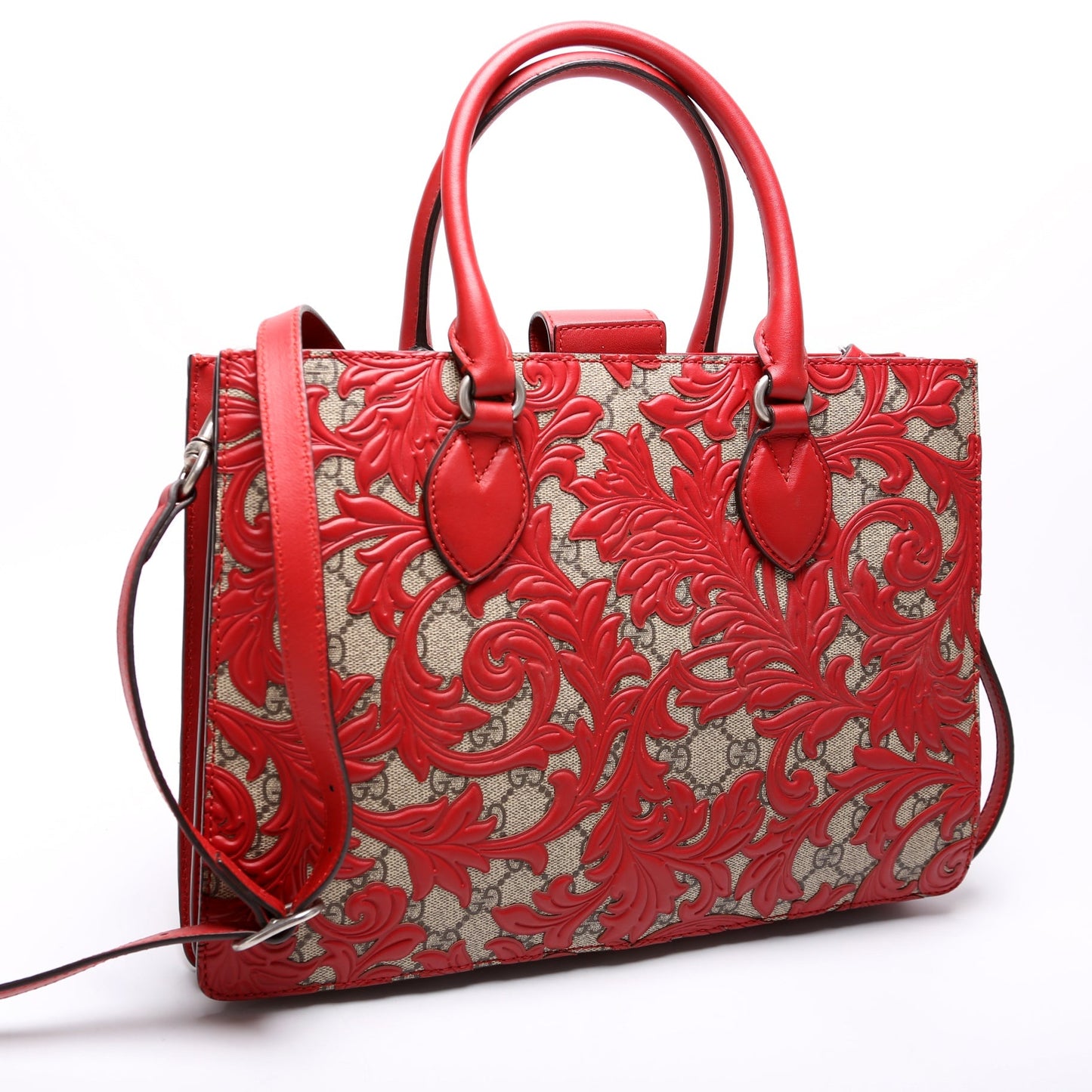 Gucci GG Supreme Arabesque Top Handle Tote Bag Tote 1