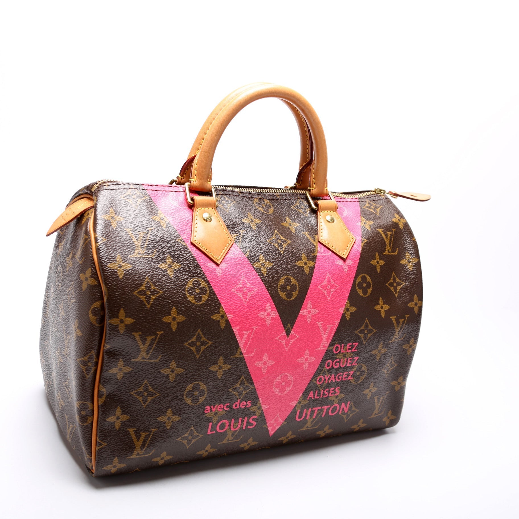 Louis Vuitton Speedy 30 Grenade Monogram Handbag