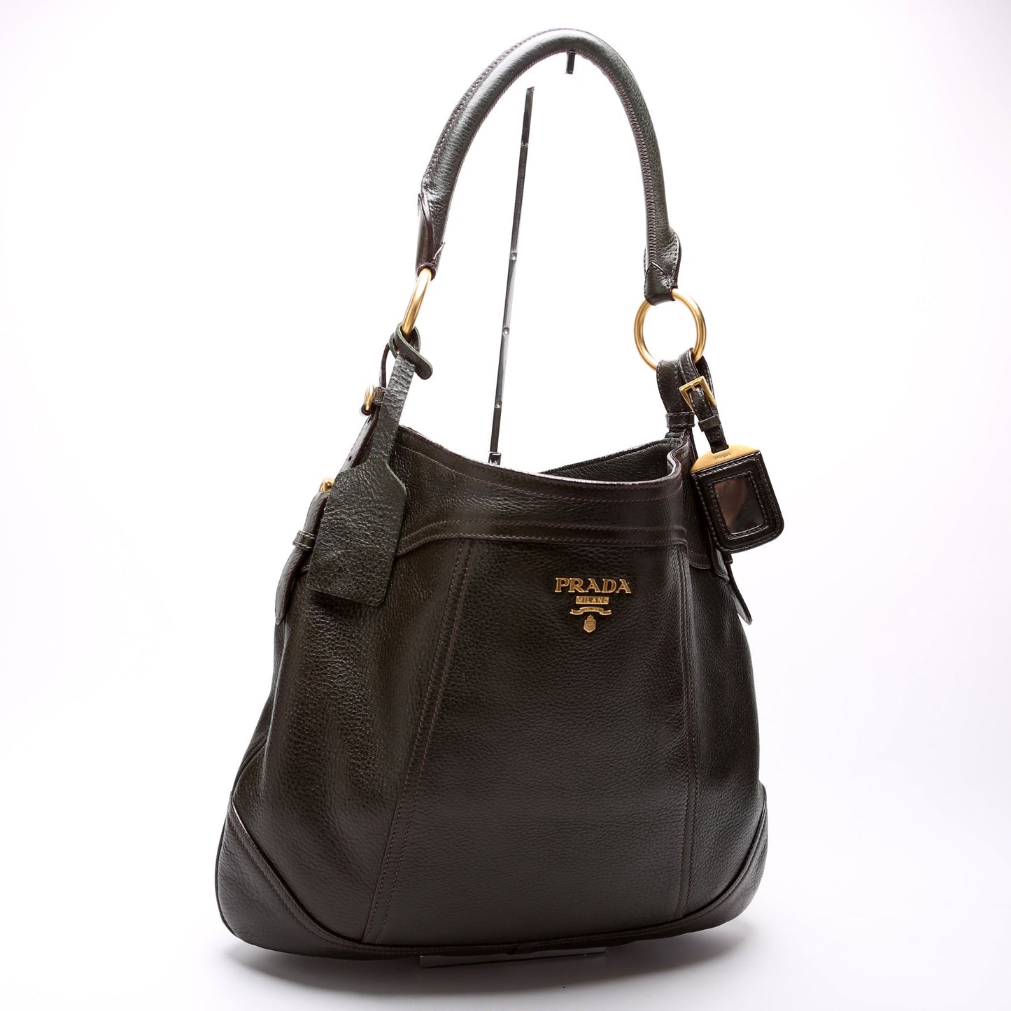 Prada Cervo Antik Hobo Bag Travel Bag