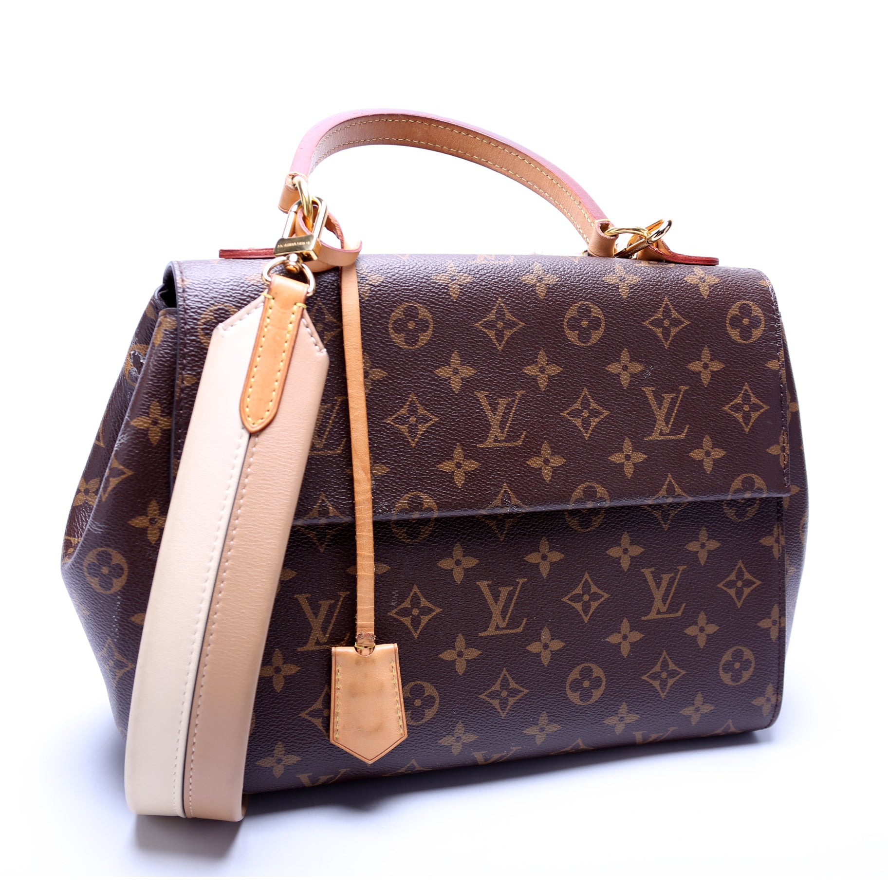 Louis Vuitton Cluny MM Monogram Handbag Monogram 1
