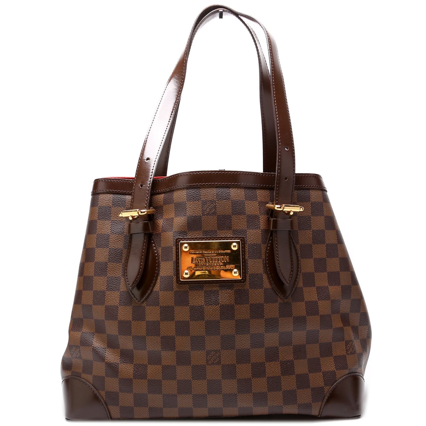 Louis Vuitton Hampstead MM Ebene Damier Handbag Ebene 7