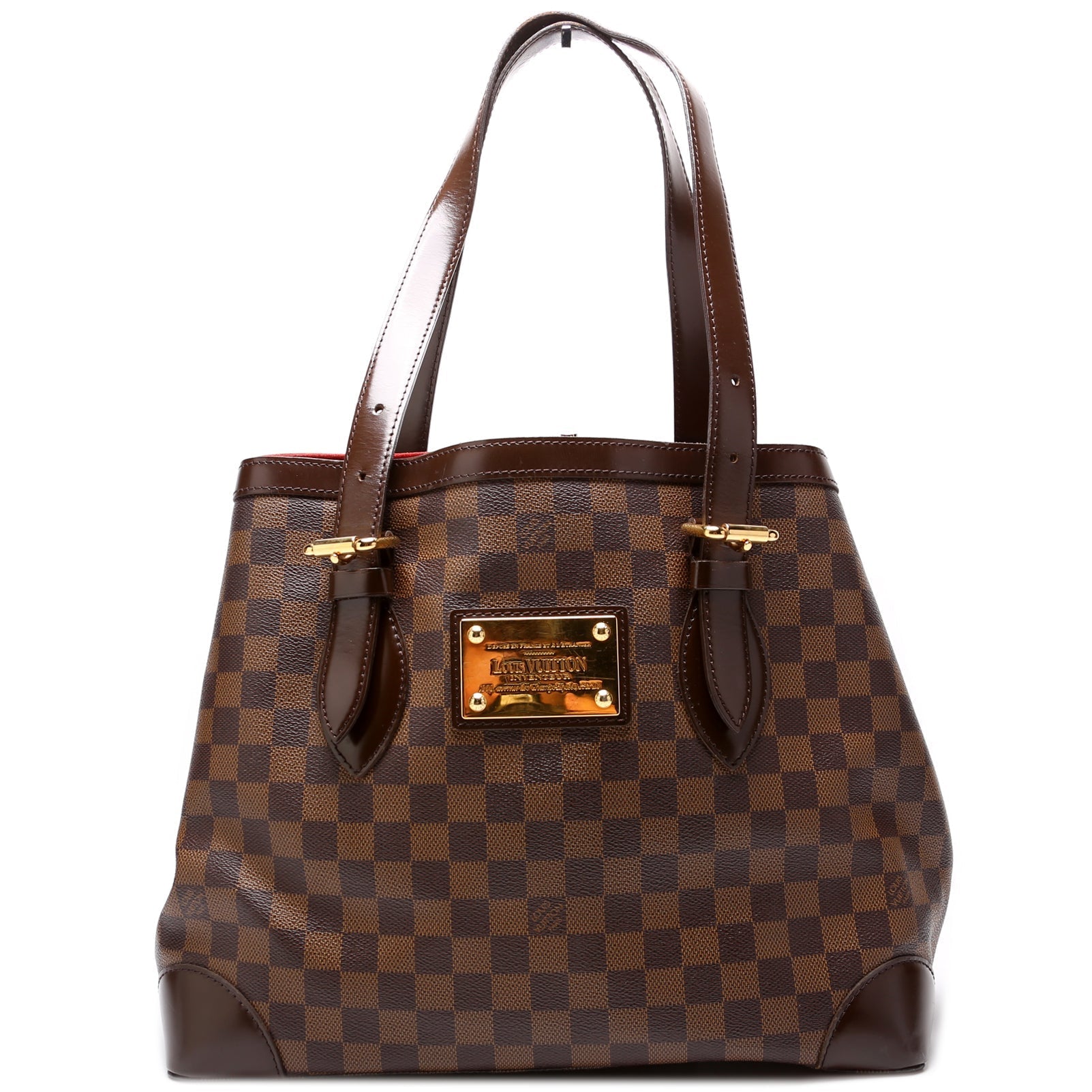 Louis Vuitton Hampstead MM Ebene Damier Handbag Ebene 7