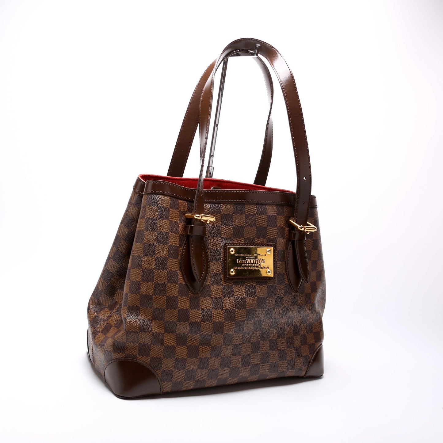 Louis Vuitton Hampstead MM Ebene Damier Handbag Ebene 7