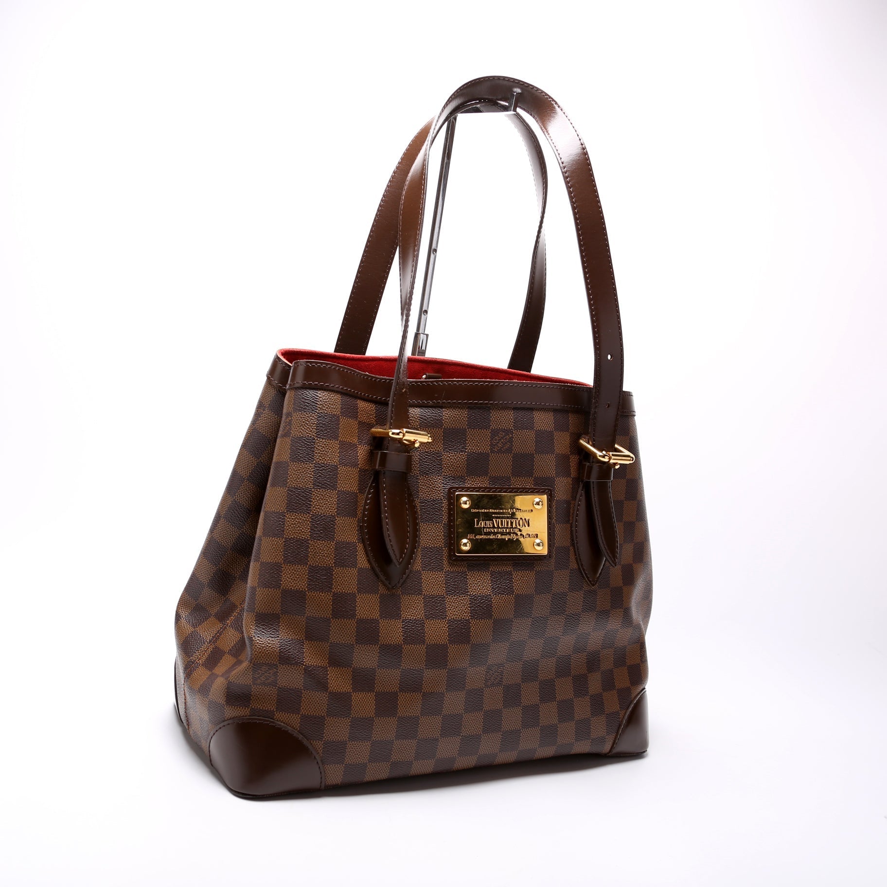 Louis Vuitton Hampstead MM Ebene Damier Handbag Ebene 7