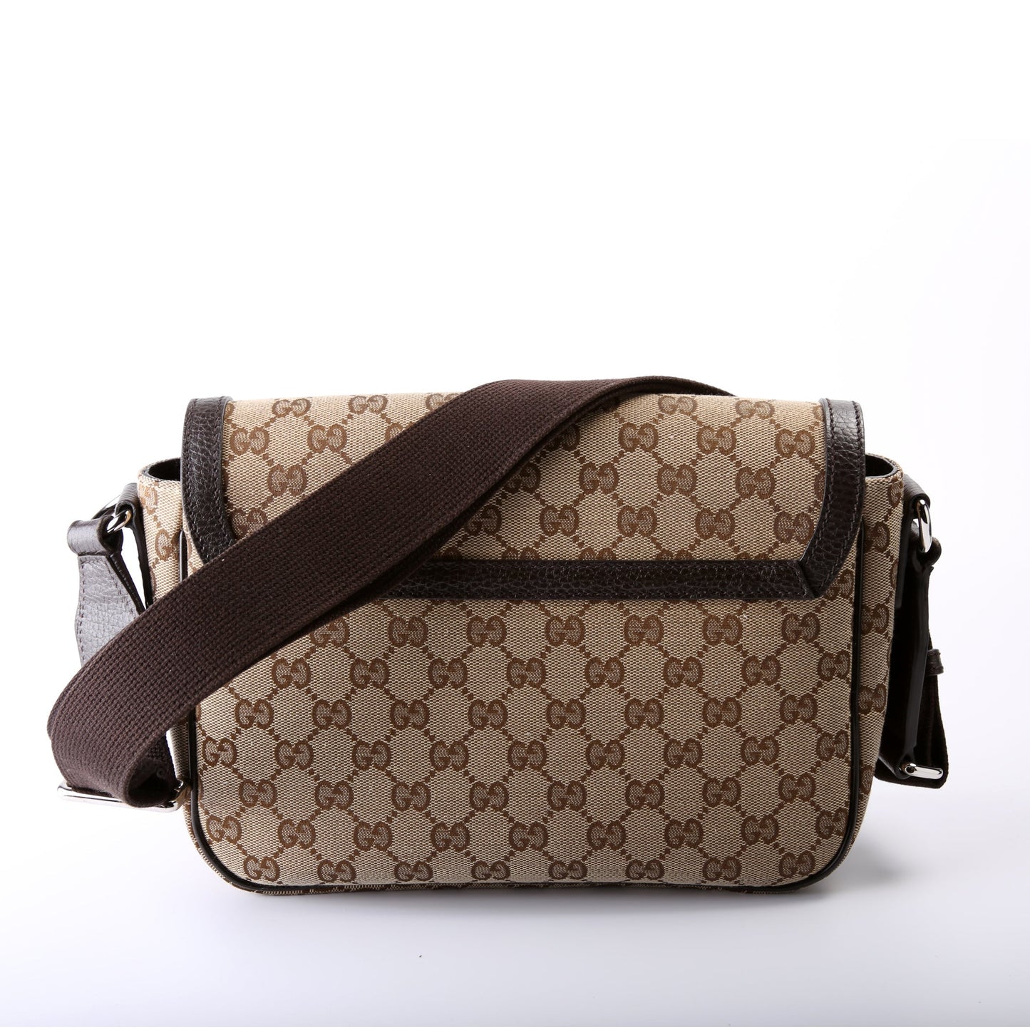 Gucci GG Messenger Canvas Travel Bag Canvas Messenger