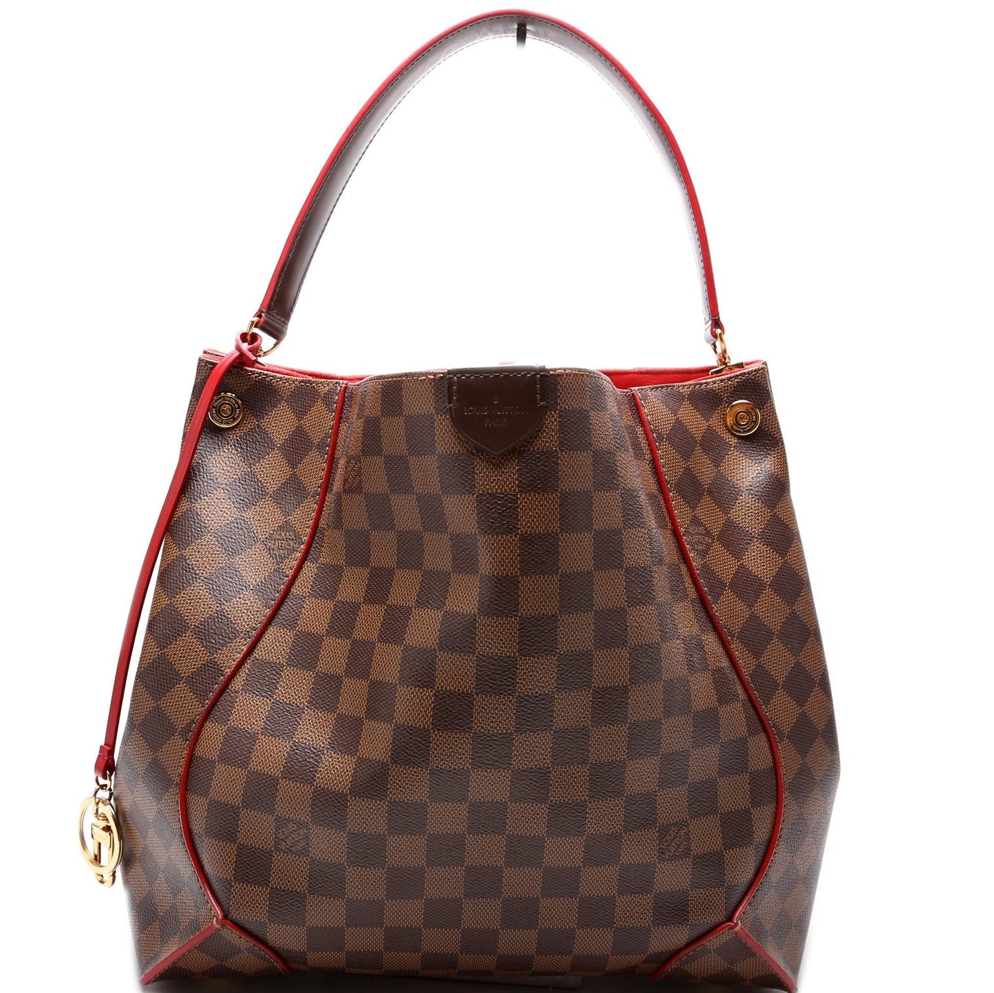 Louis Vuitton Caisa Hobo Ebene Damier Shoulder Bag