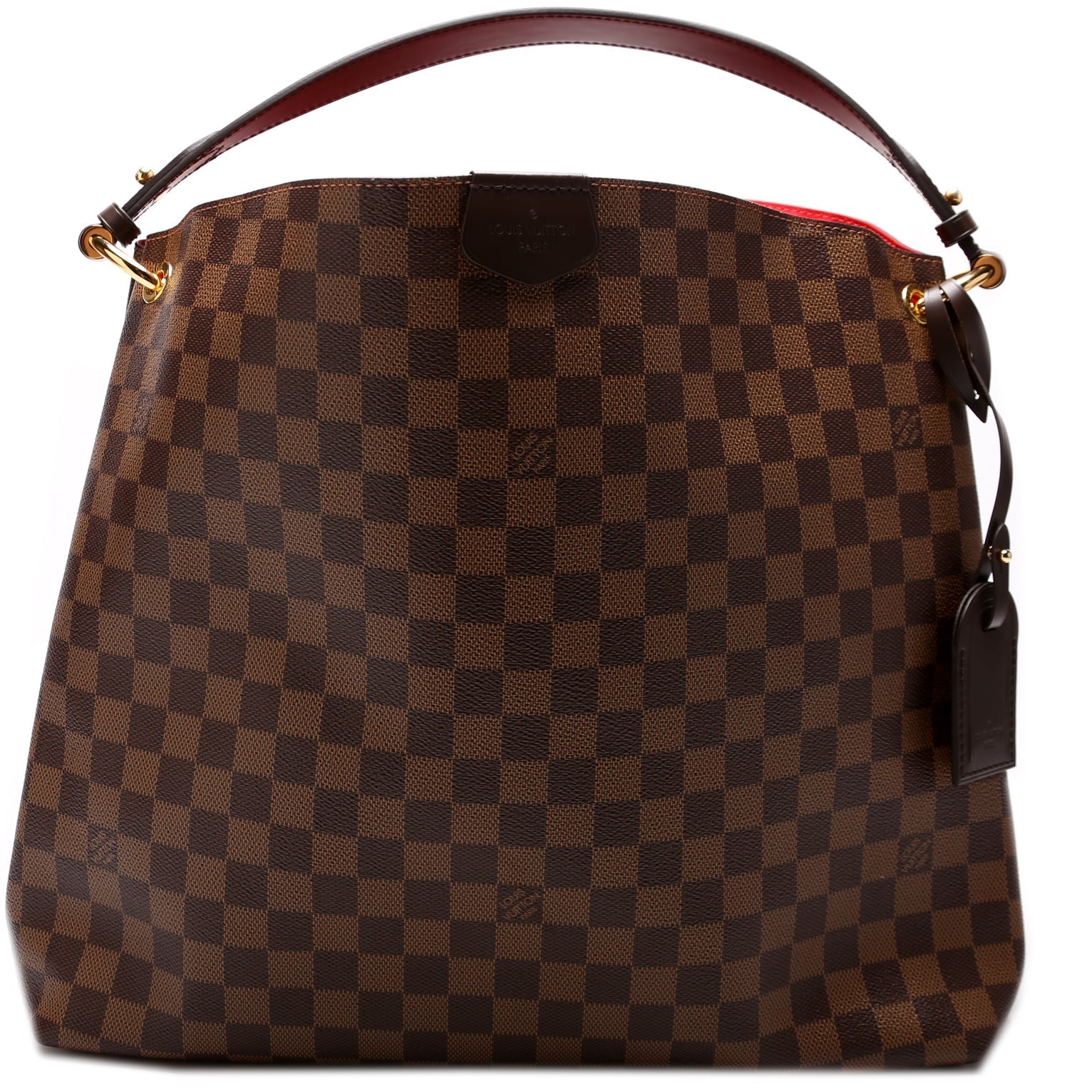 Louis Vuitton Graceful MM Ebene Damier Handbag Ebene 4