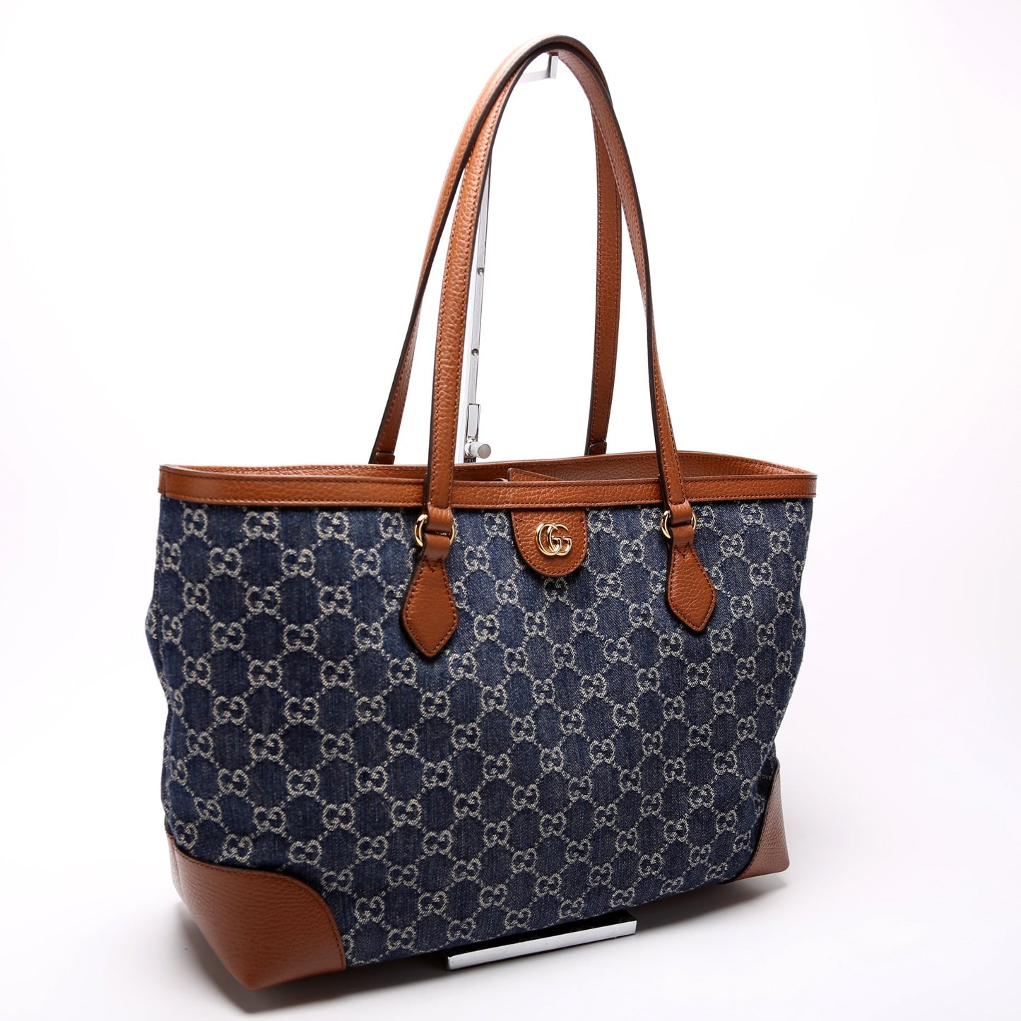 Gucci Ophidia GG Denim Tote Bag