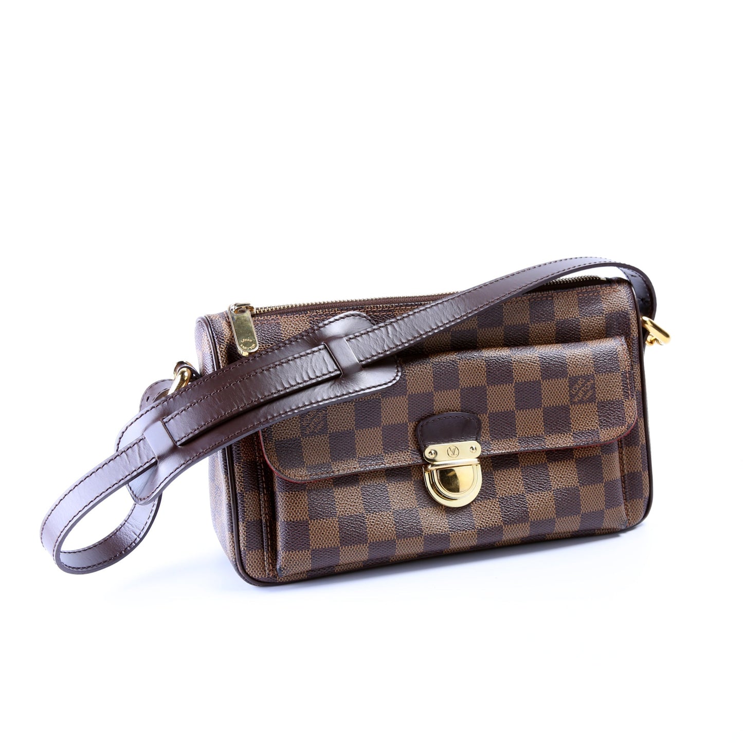 Louis Vuitton Ravello Ebene GM Damier Handbag