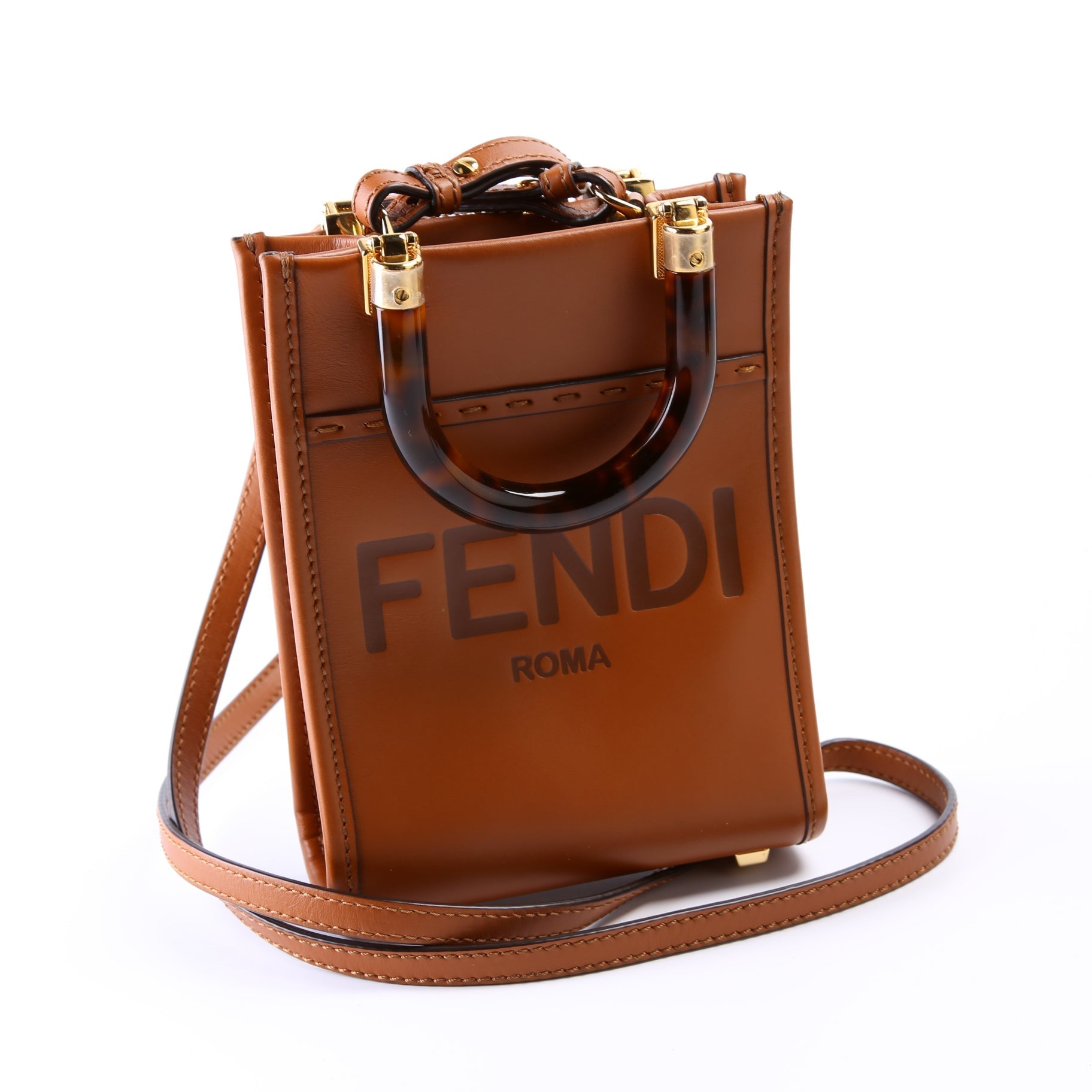 Fendi 8Bs051 Sunshine Shopper Bag Mini Travel Bag Sunshine Shopper 2