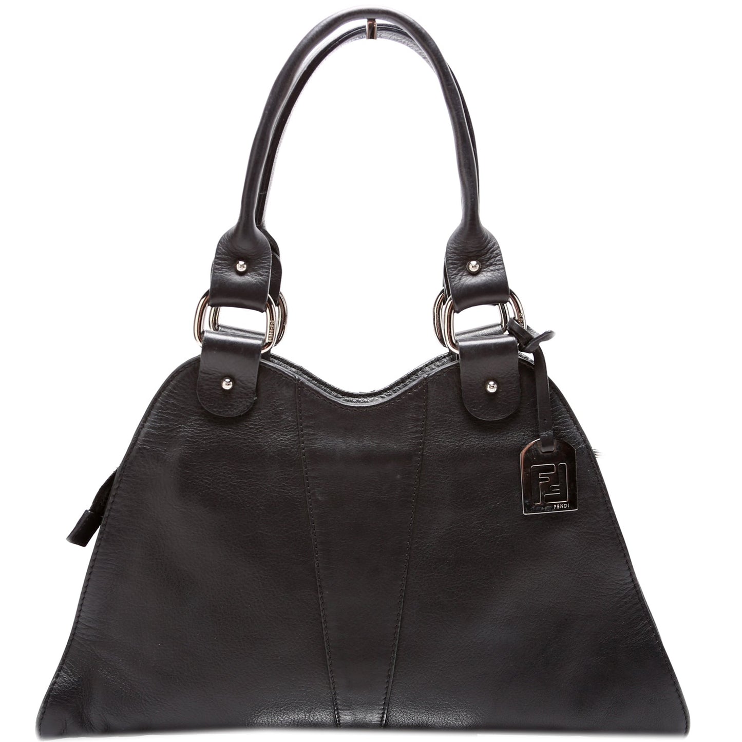 Fendi 8Br254 Devil Trapezio Bag Leather Travel Bag