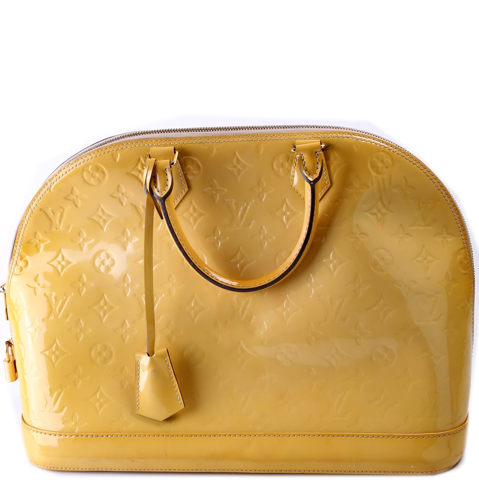 Louis Vuitton Alma GM Vernis Handbag Vernis 3