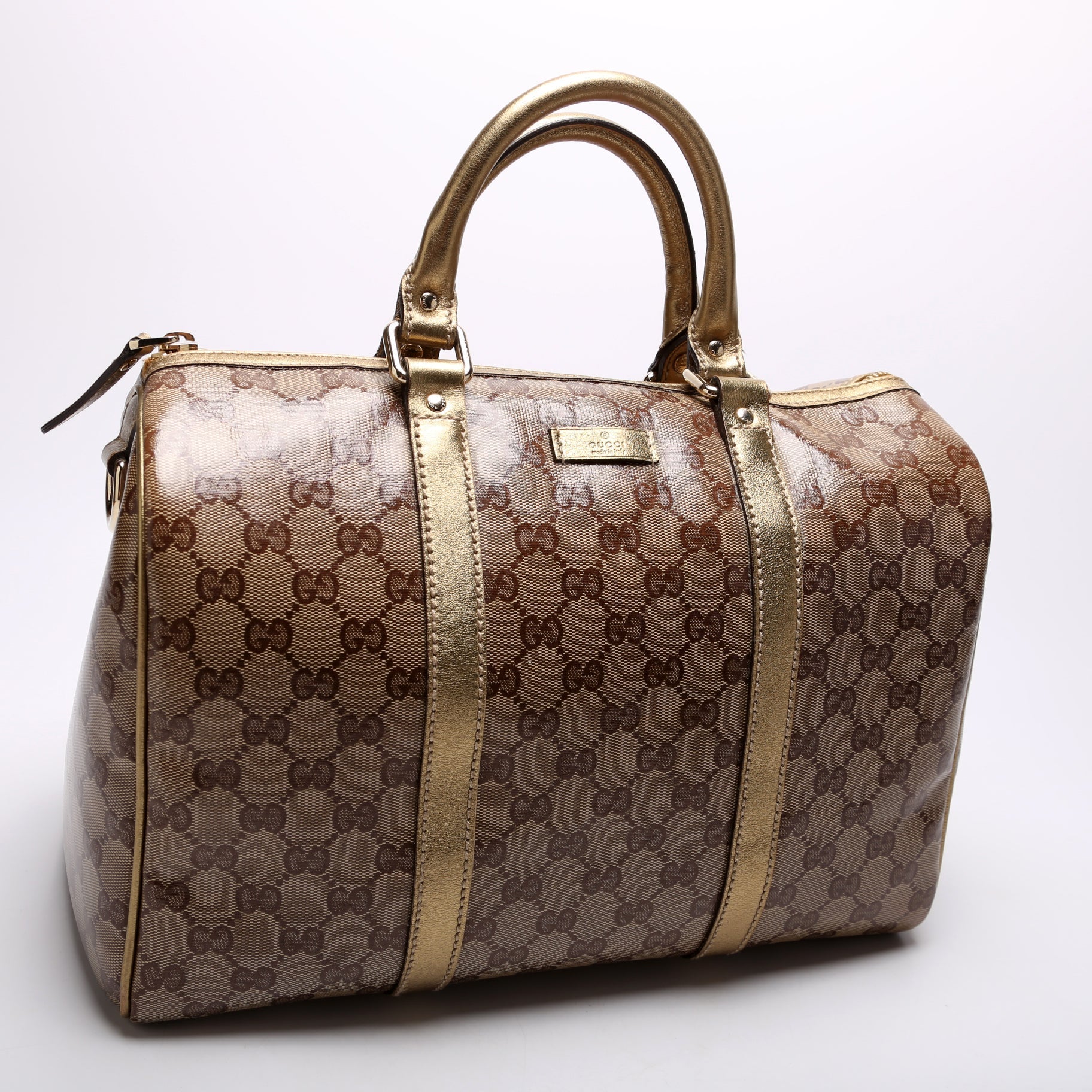 Gucci Joy Boston Crystal GG Travel Bag Crystal Gg