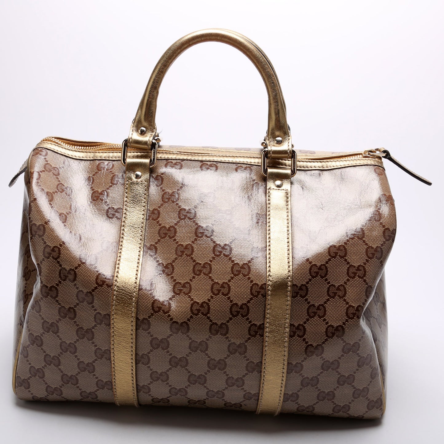 Gucci Joy Boston Crystal GG Travel Bag Crystal Gg