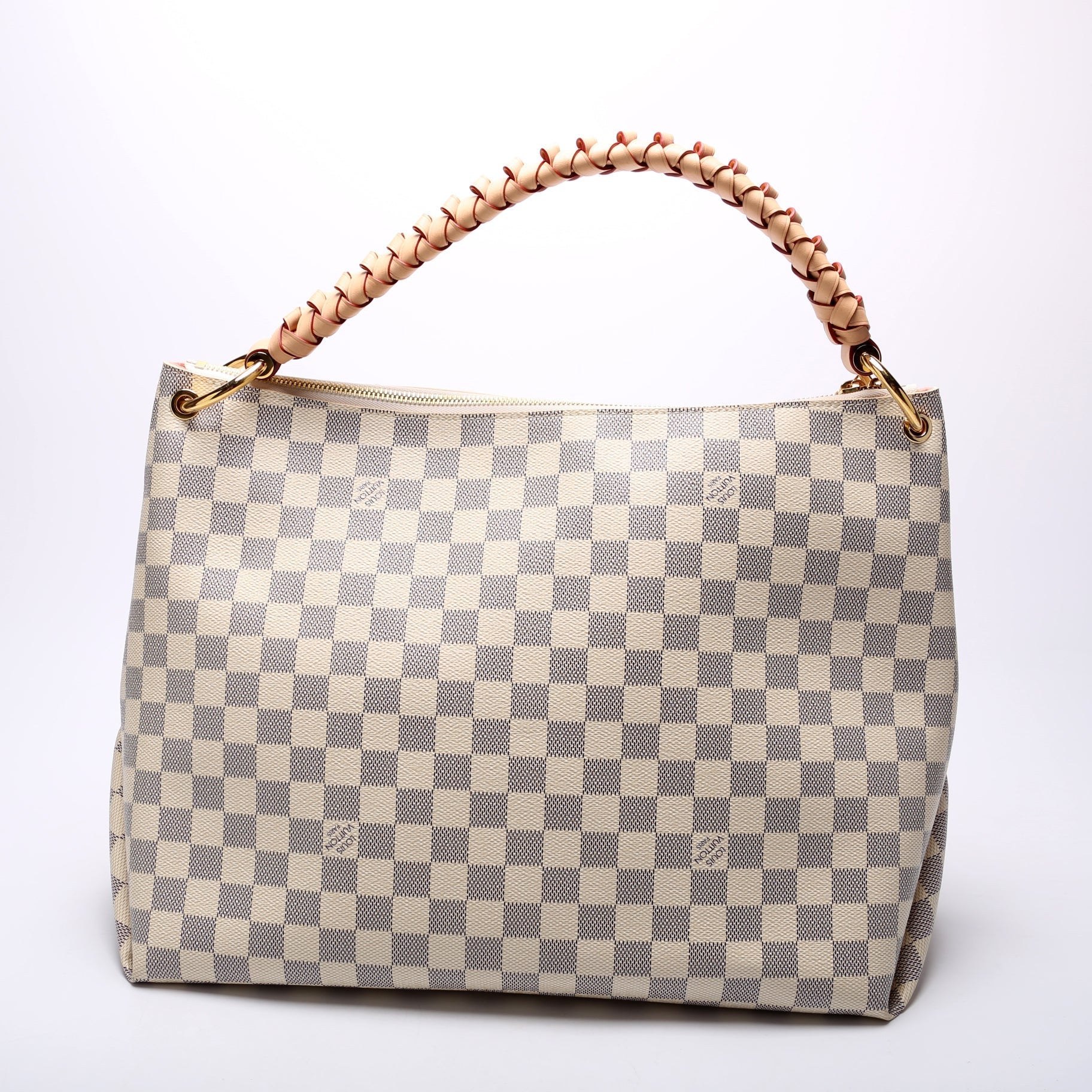 Louis Vuitton Beaubourg Hobo MM Azur Damier Shoulder Bag