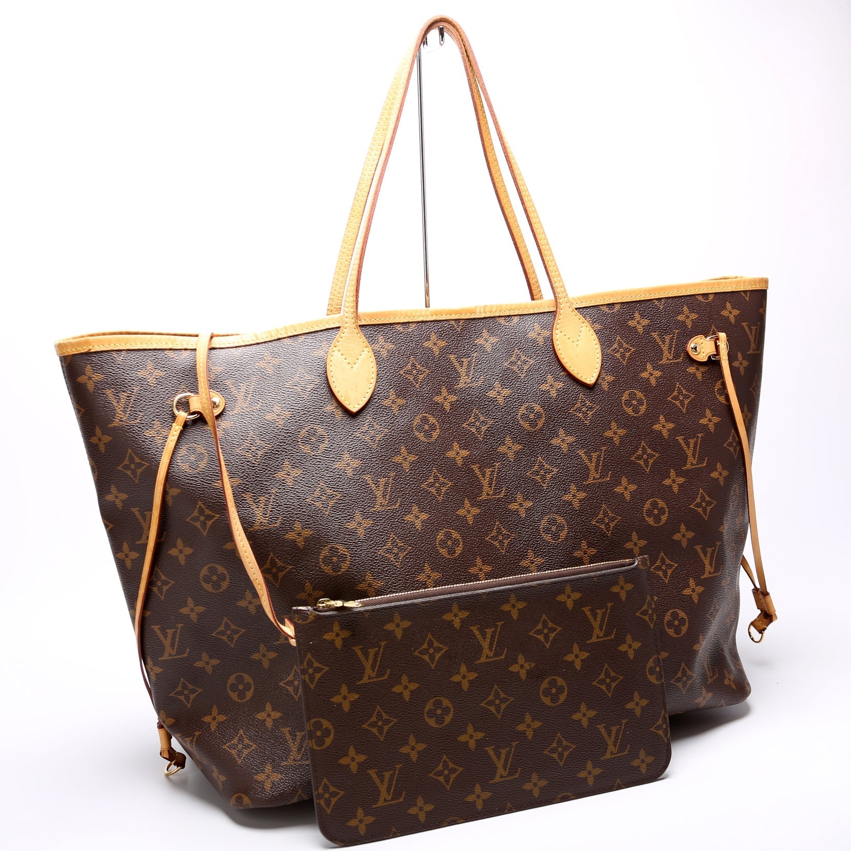 Louis Vuitton Neverfull W GM Monogram Wallet Case Monogram 9