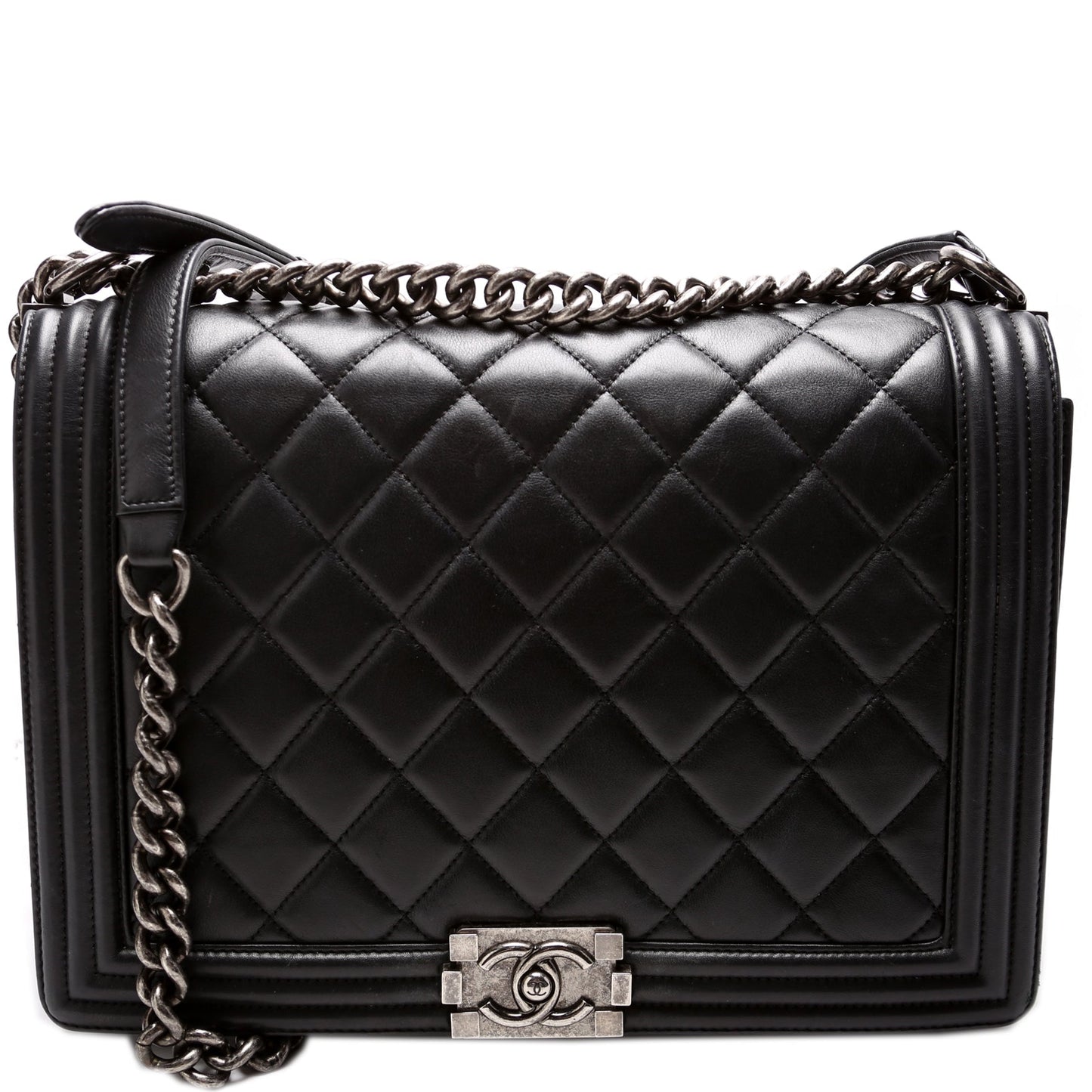Chanel Boy Flap Lambskin 19M Handbag 19M 1