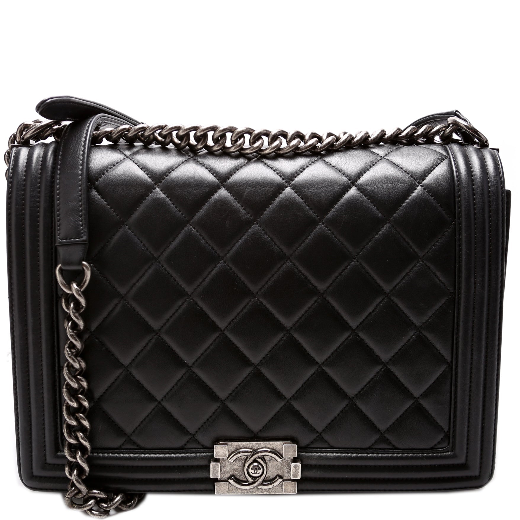 Chanel Boy Flap Lambskin 19M Handbag 19M 1