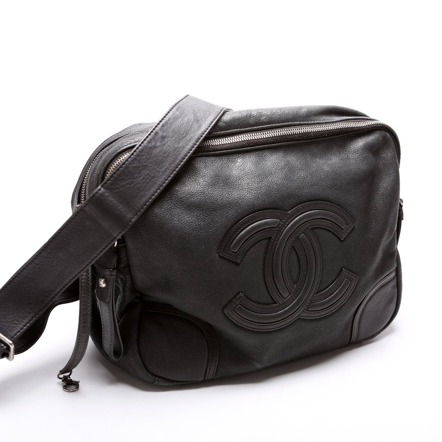 Chanel CC Camera Washed Calfskin 14M Handbag Calfskin 14M