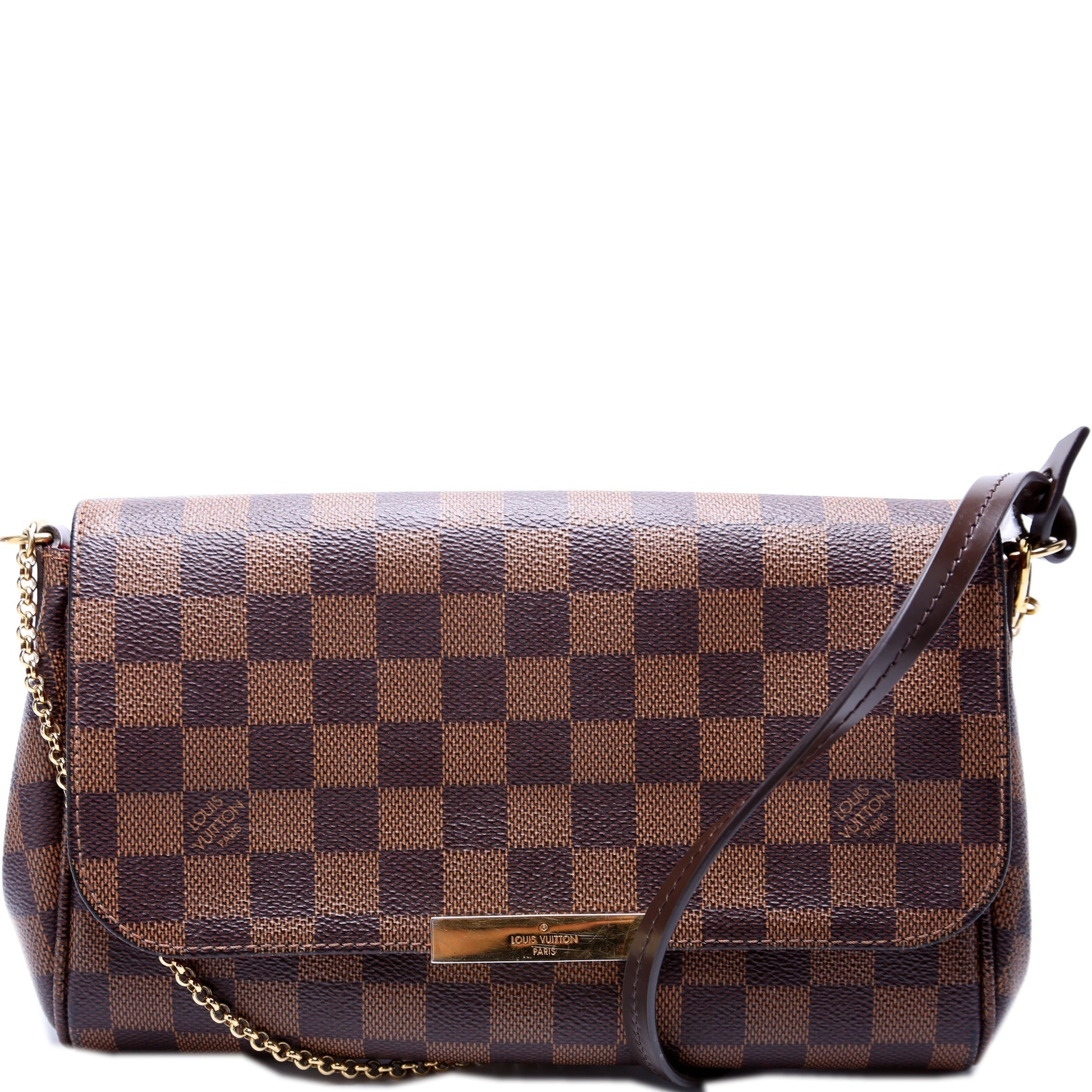 Louis Vuitton Favorite MM Ebene Damier Handbag Ebene 4