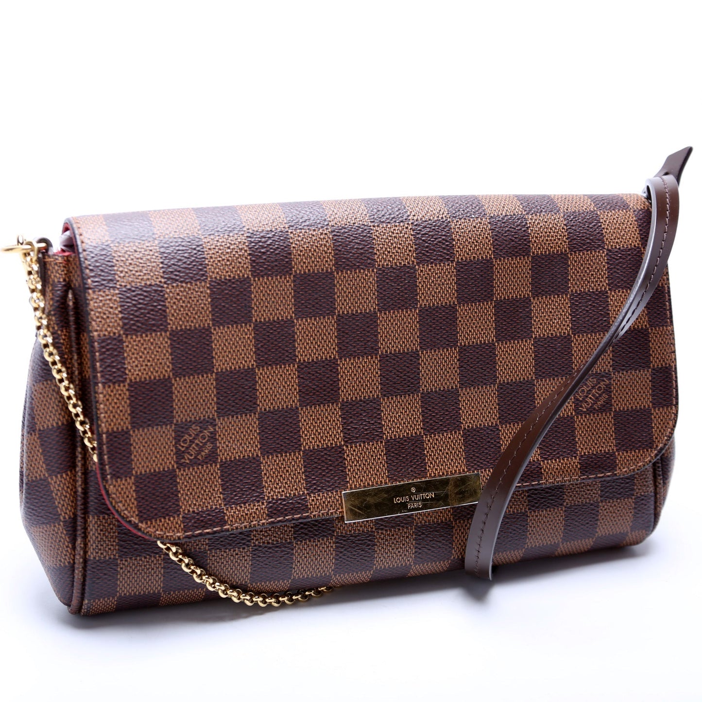 Louis Vuitton Favorite MM Ebene Damier Handbag Ebene 4