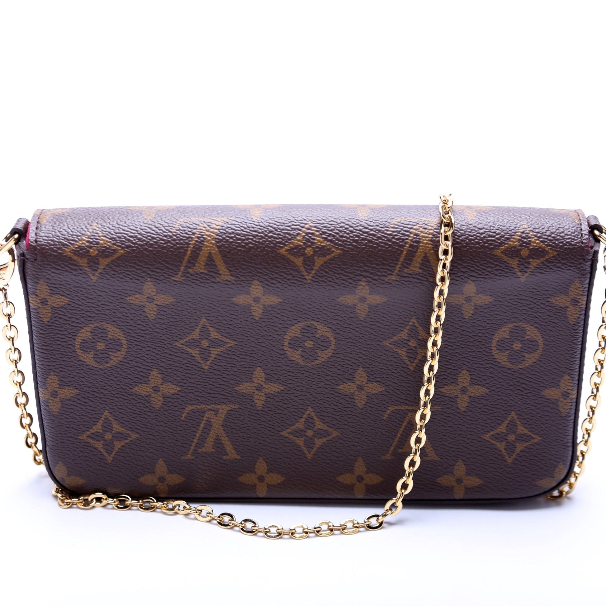 Louis Vuitton Pochette Felicie Monogram Clutch Bag Monogram 30