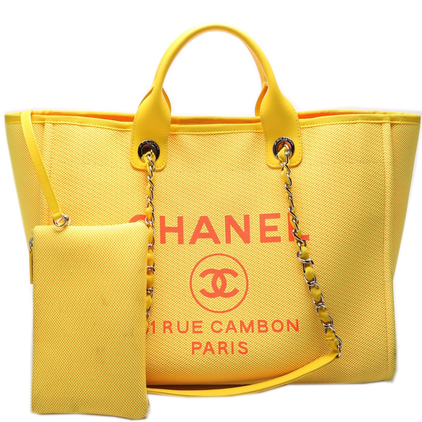 Chanel Deauville Mixed Fabrics 31M Handbag